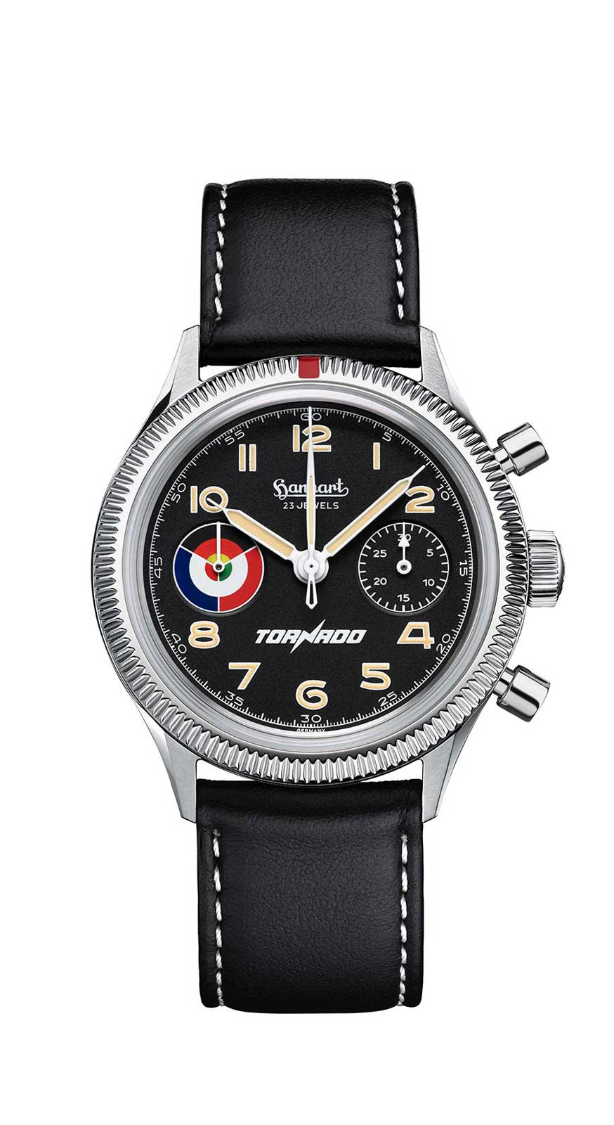 Hanhart 417 ES Tornado Maiden Flight, 39 mm Flyback