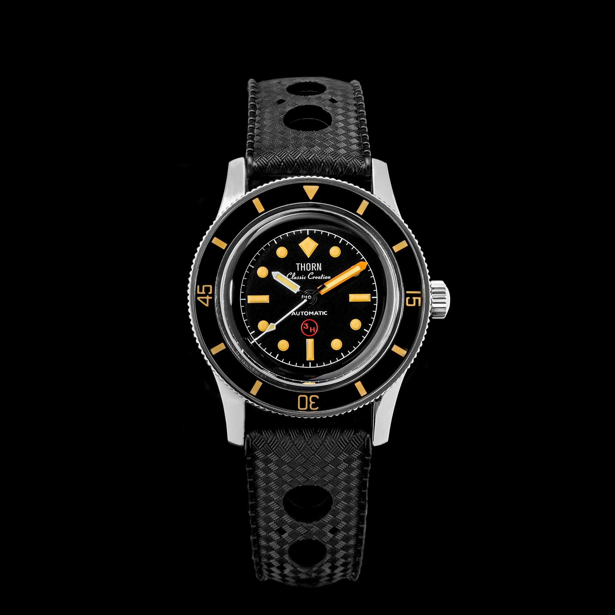Thorn Thorn 38mm 50 Fathoms 3H PT5000 Dive Watch T008