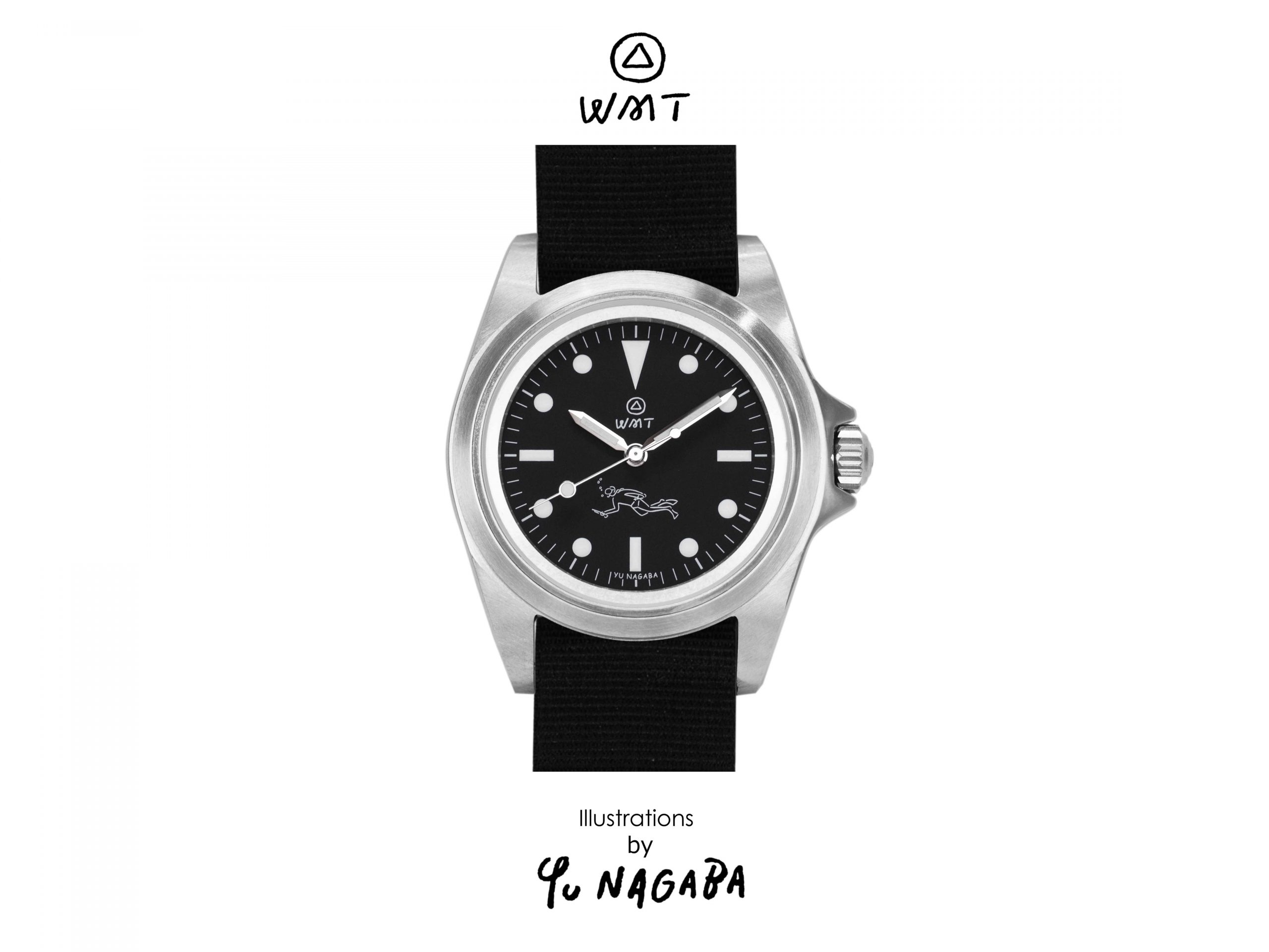 WMT Watches Yu Nagaba x WMT – “Black” Edition / Limited 50 PC