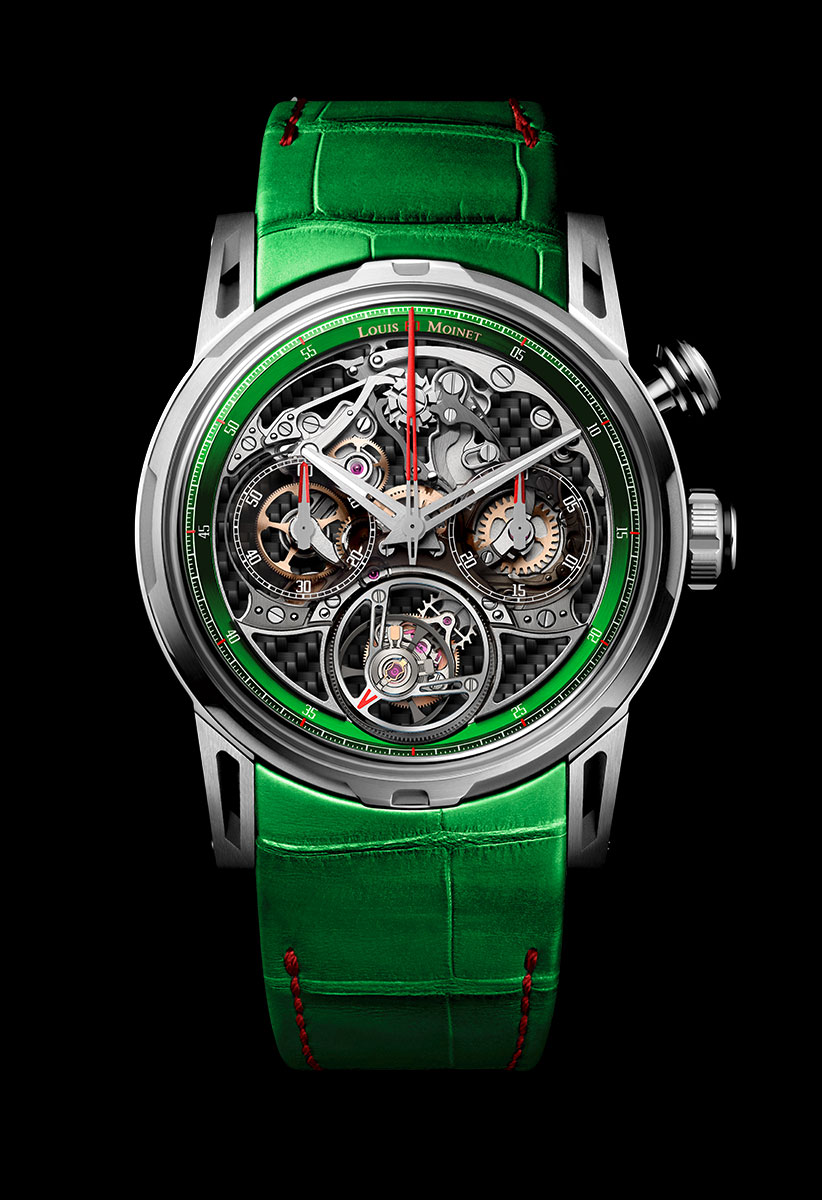 Louis Moinet Impulsion Titanium Green LM-114.20.DB