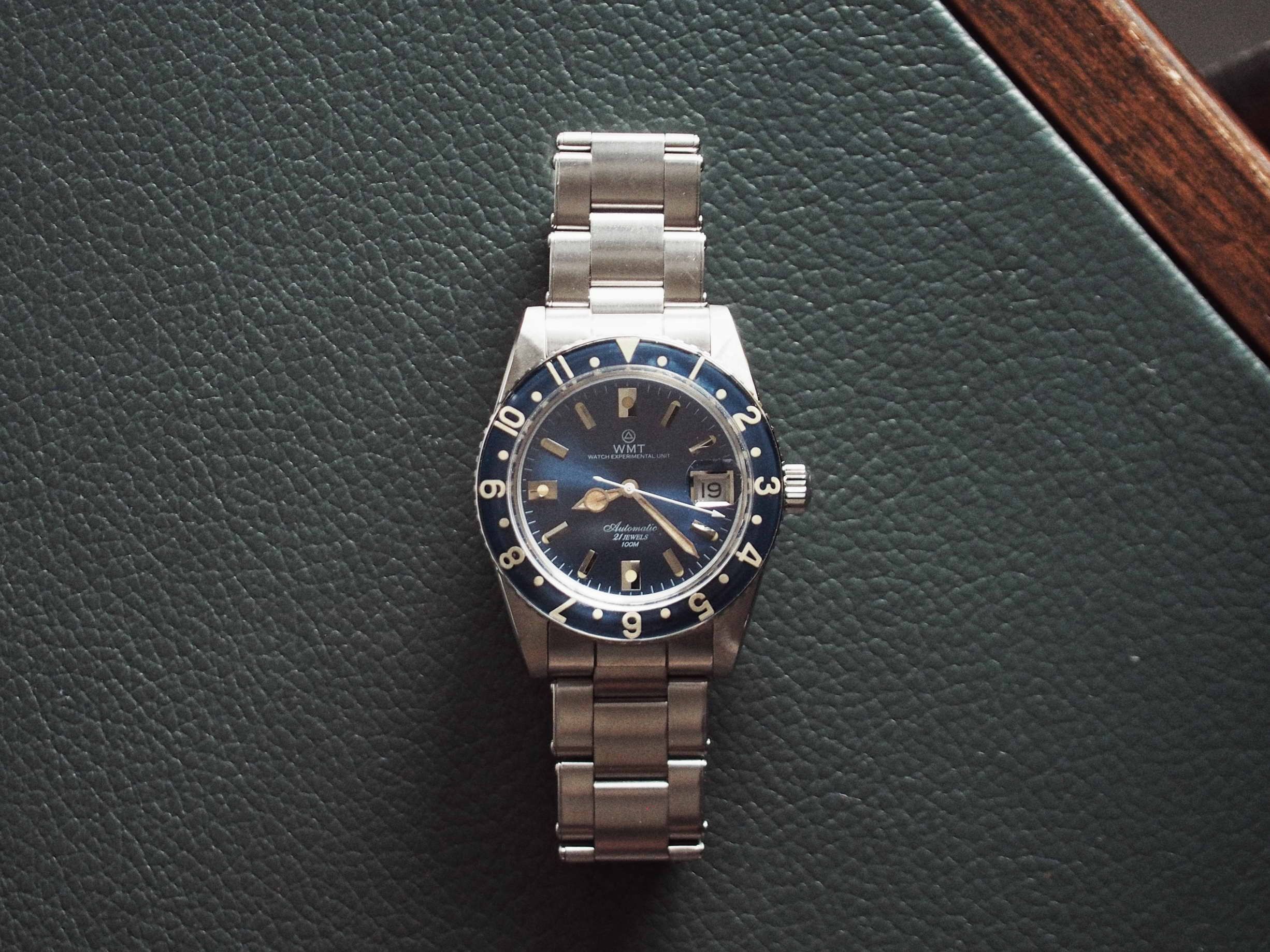 WMT Watches Panton – Blue Dial / Aged Edition