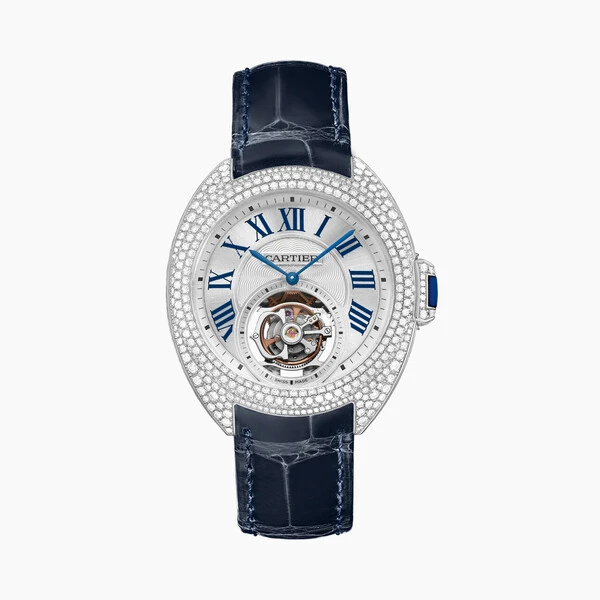 Cartier Часы Clé de Cartier с парящим турбийоном, 35 мм