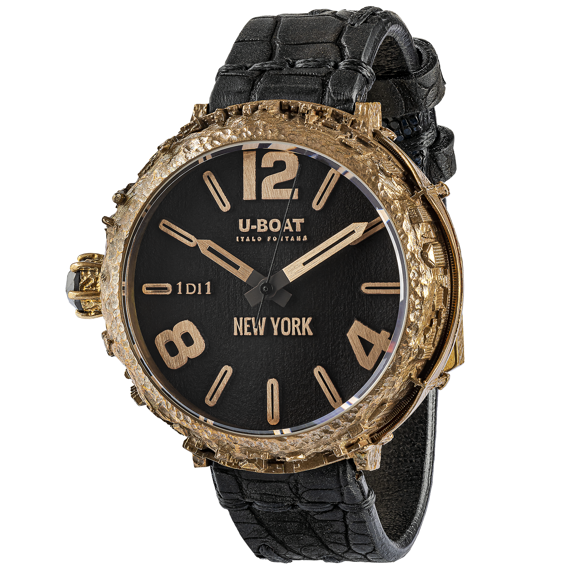 U-Boat NEW YORK 45MM BRONZE DIAMOND