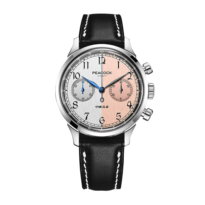Peacock Peacock Perfection Classic 1950 Luxury Chronograph Watch [Limited]