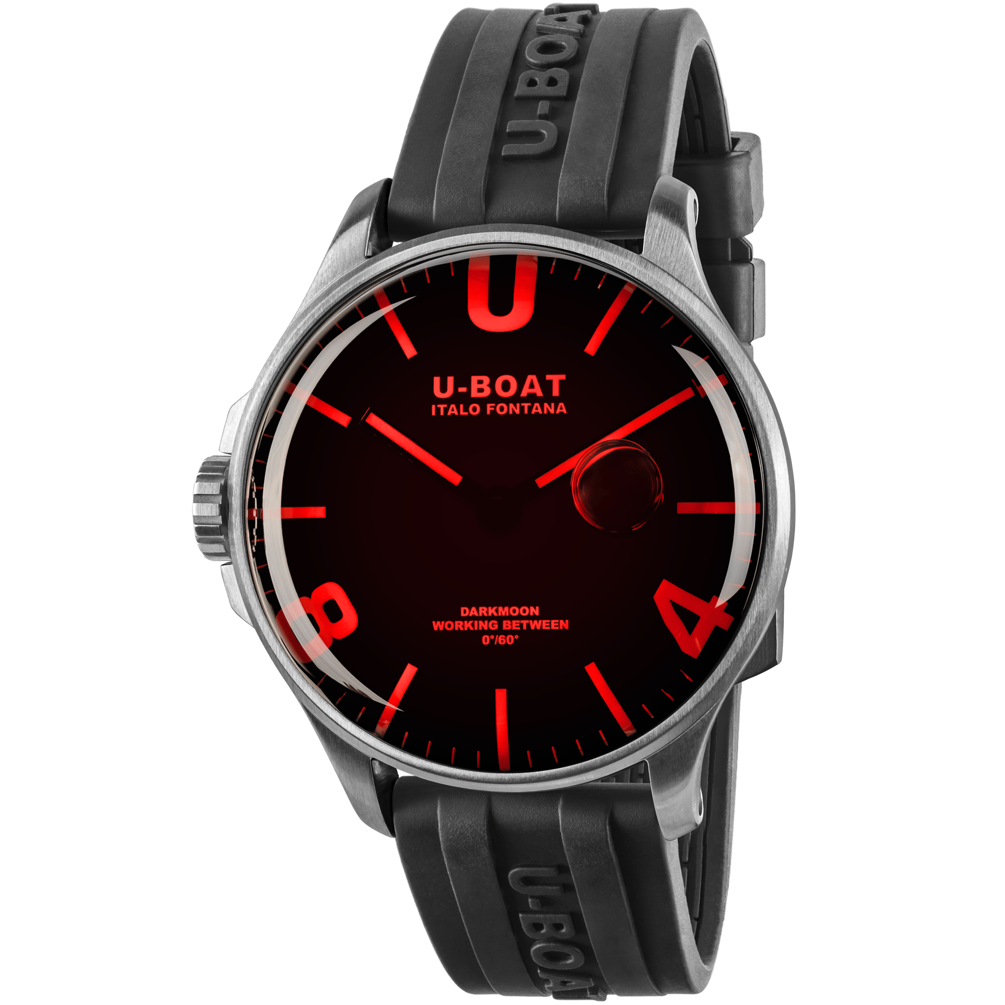 U-Boat DARKMOON 44MM RED GLASS SS