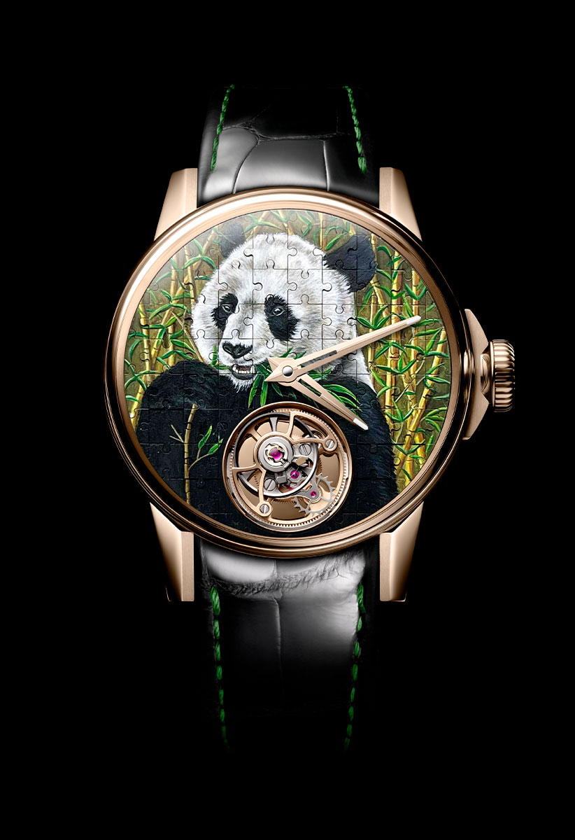 Louis Moinet Tourbillon Puzzle Panda LM-135.50.PA