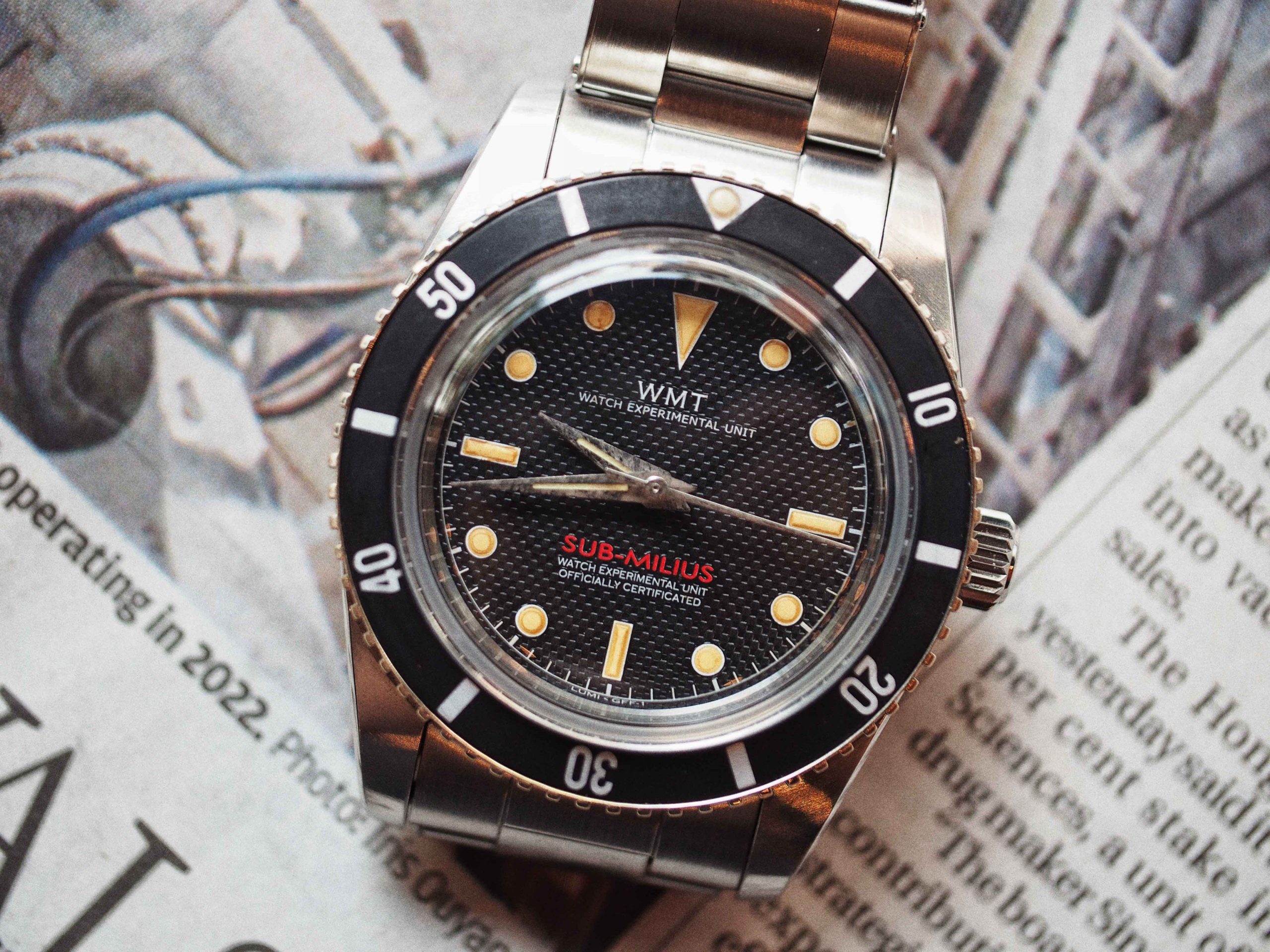 WMT Watches Sea Diver – SUB-MILIUS MKI / Aged / Limited 50 pc