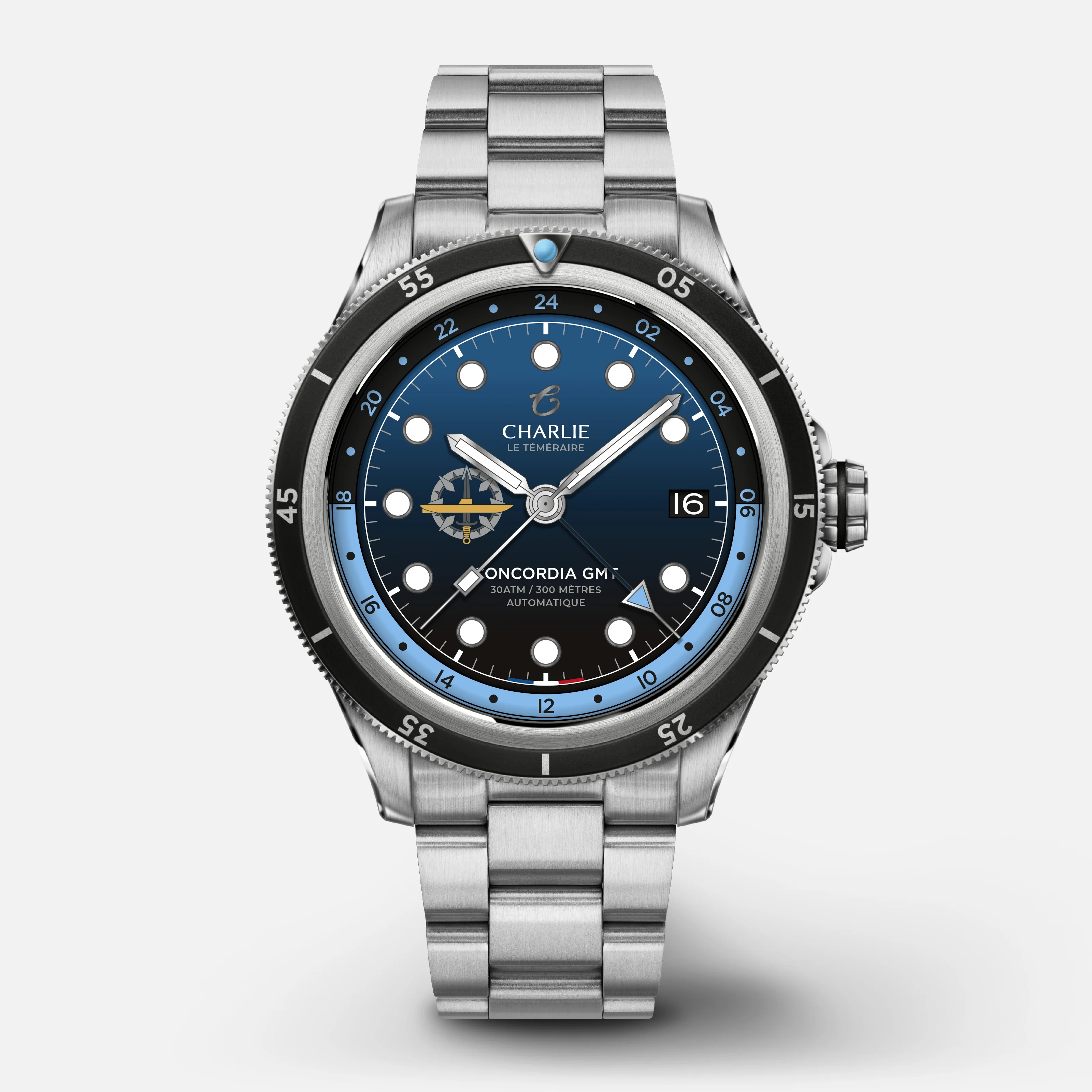Charlie Paris CONCORDIA GMT - Téméraire