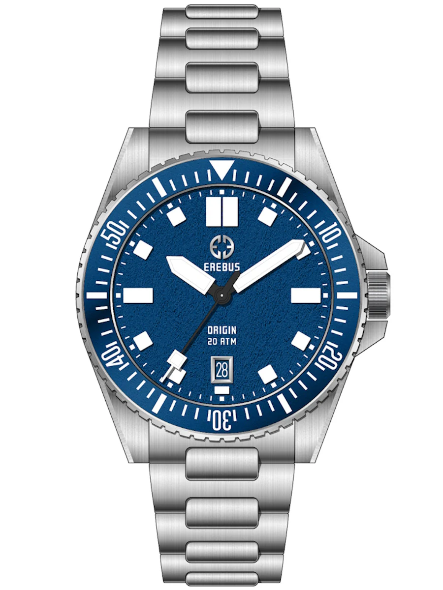 Erebus Watches ORIGIN 40 Blue