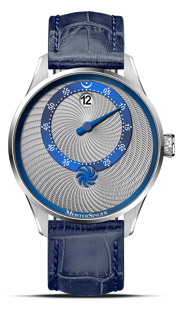 MeisterSinger Souscription Panthero Jumping Hour Guilloché