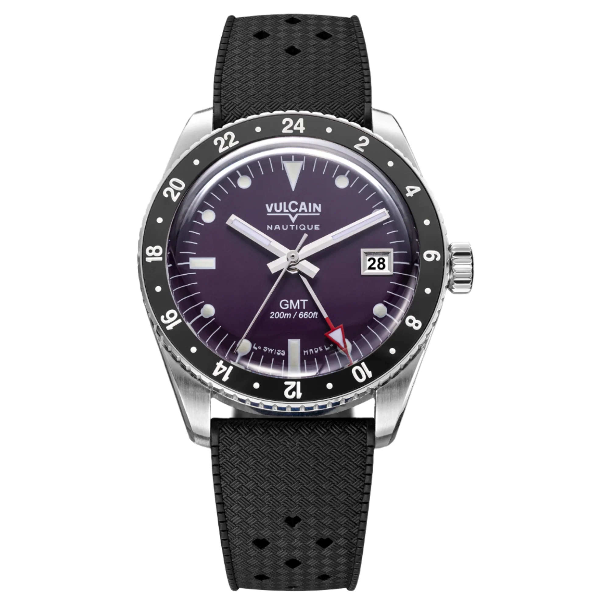 Vulcain Skindiver GMT - Purple