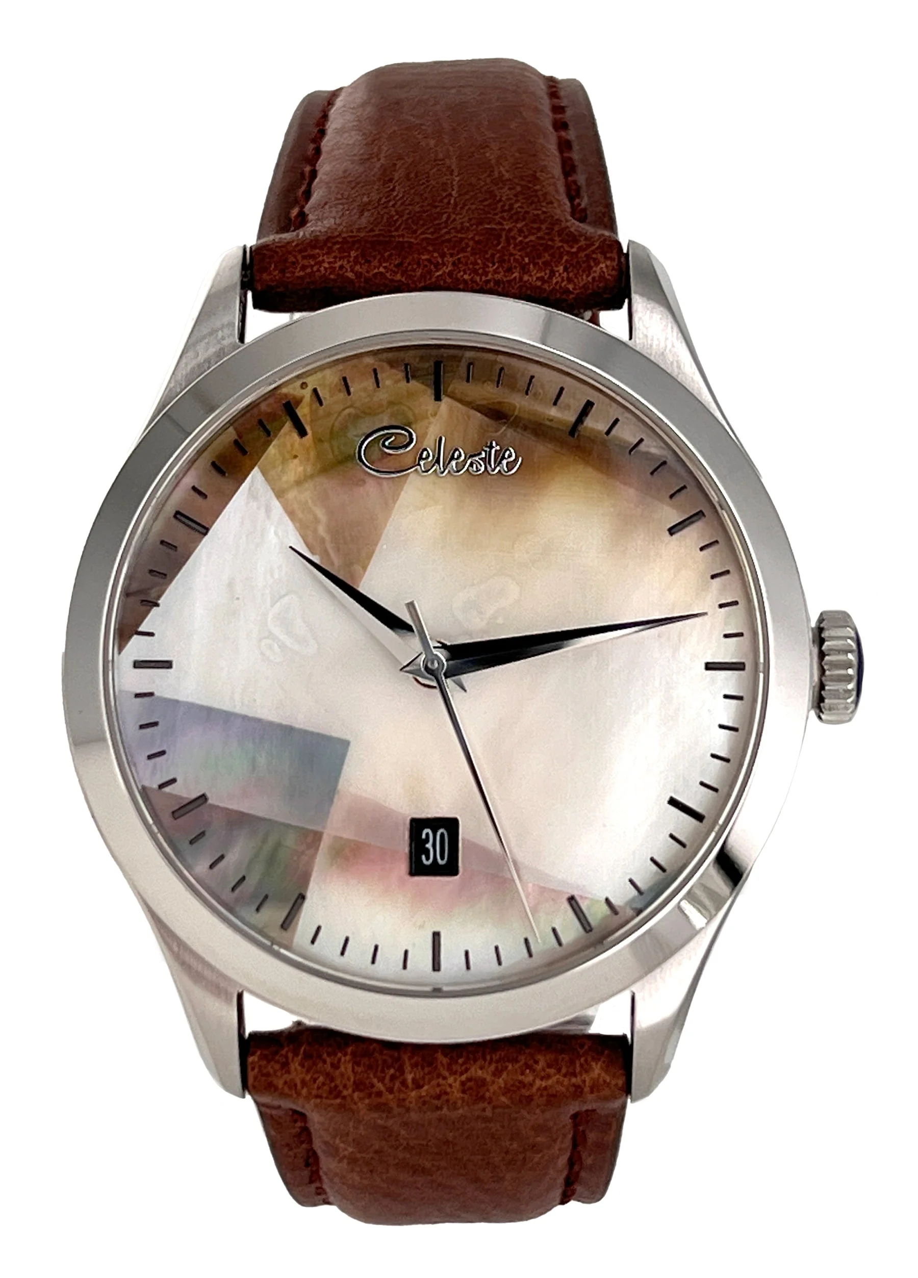 Celeste Watch Company Canyon Collection, Fossil Mountain - 42mm Swiss Automatic