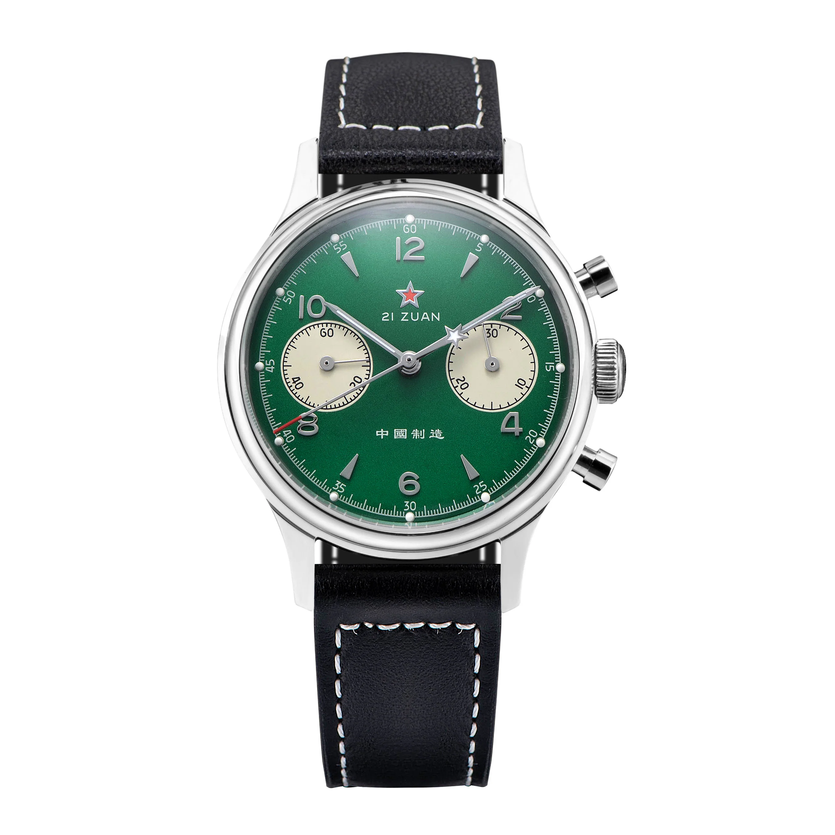 Sugess Seagull Movement Watch SU1963G 1963 38mm Green Dial