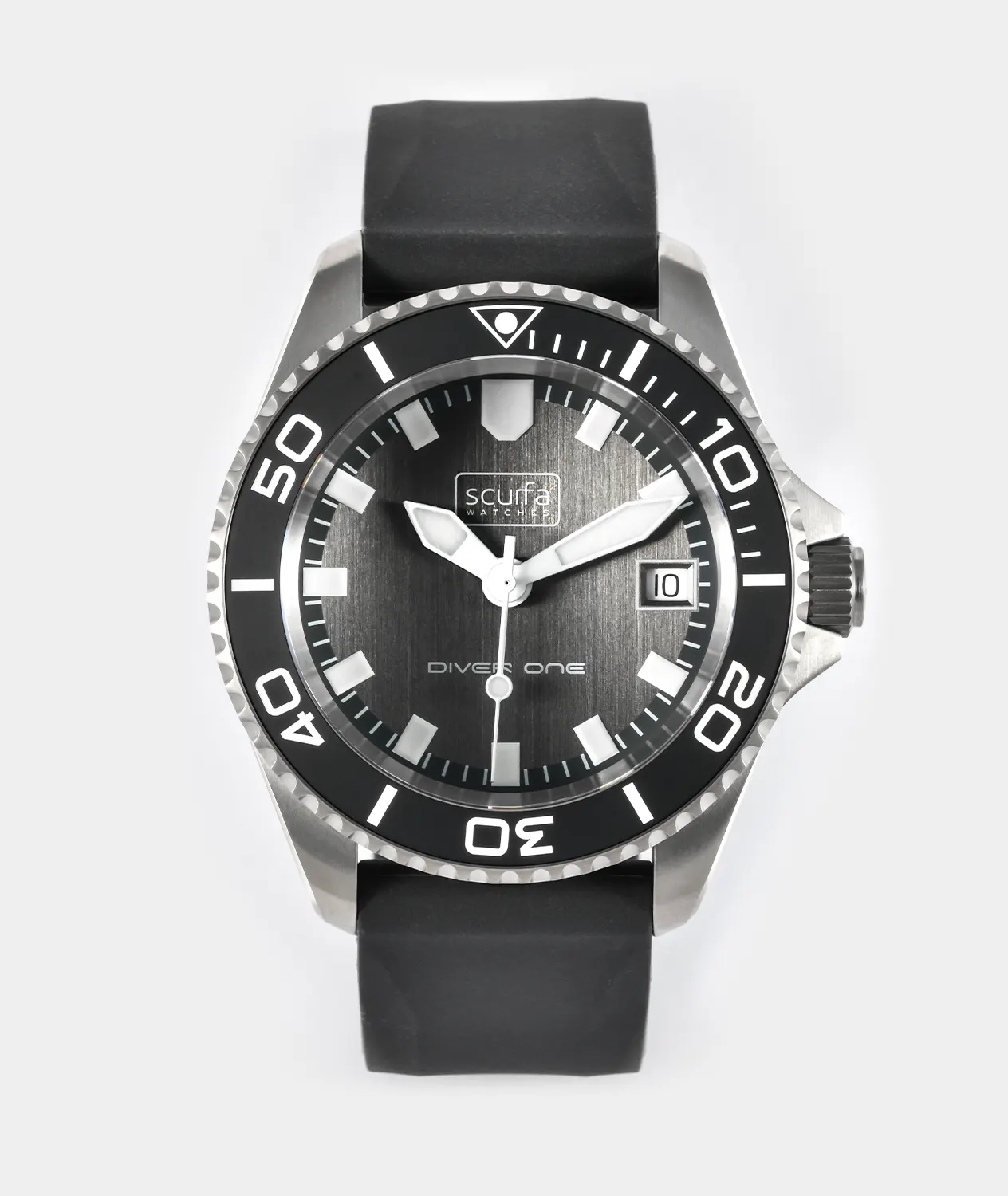Scurfa Diver One D1-500 Titanium Proto Dial Black