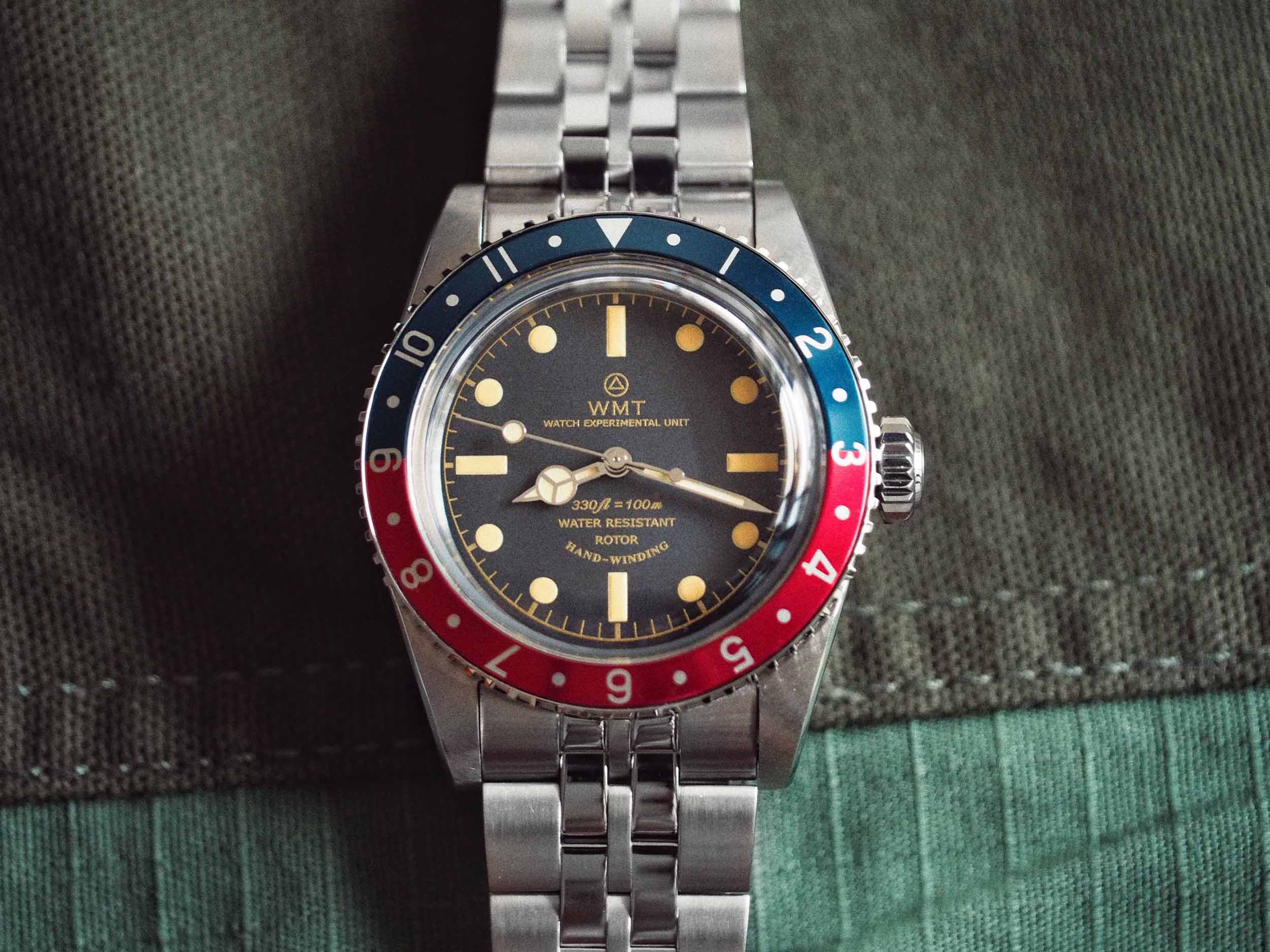 WMT Watches Sea Diver – Black Dial