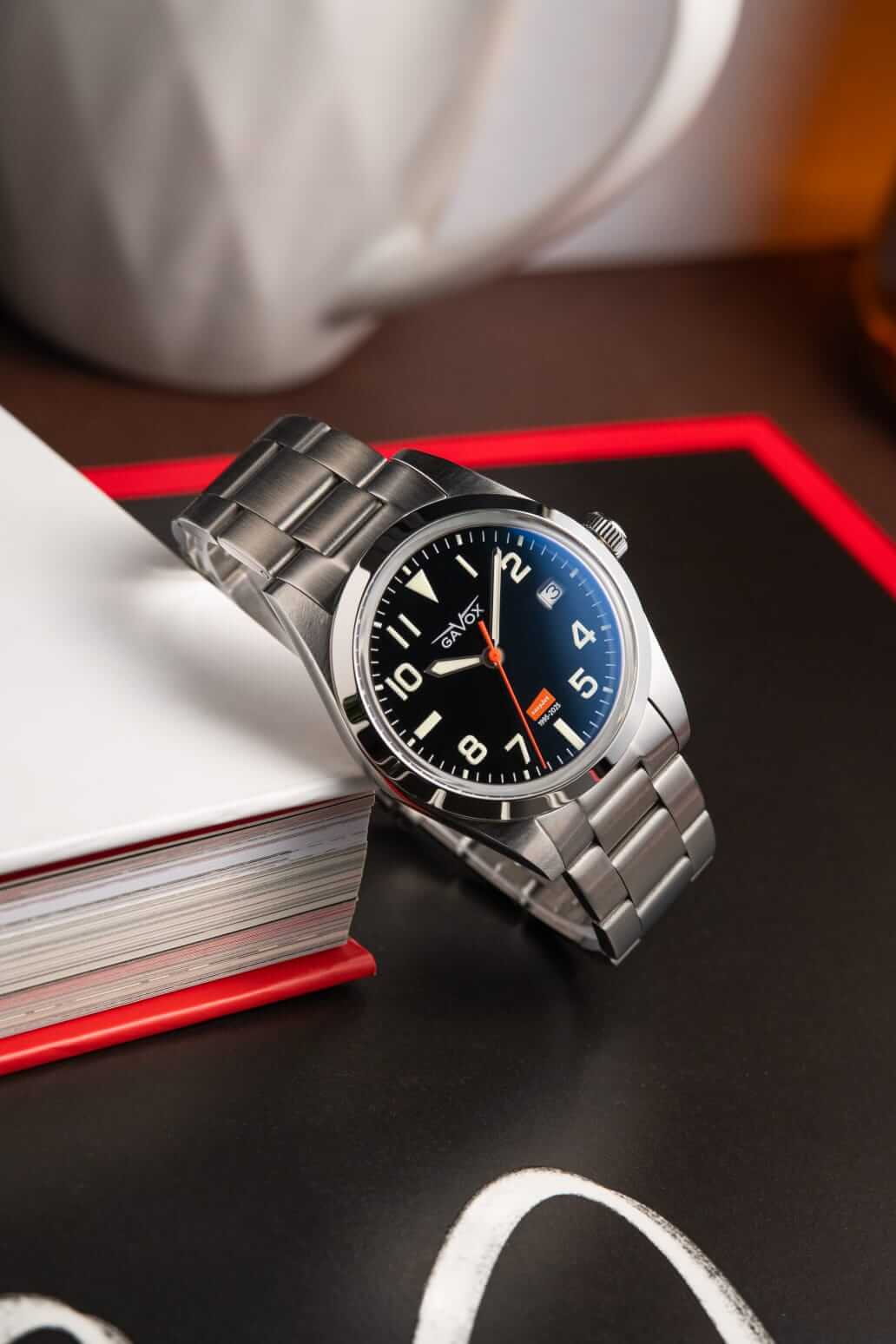 Gavox Gavox Cityliner black dial – Stainless Steel Version (36mm)