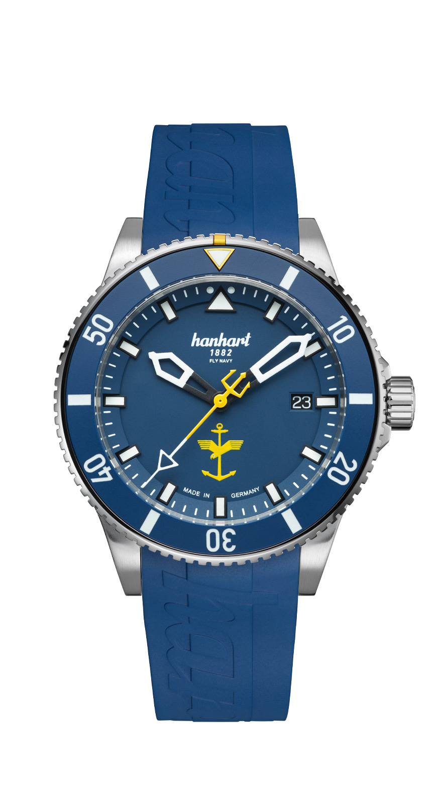 Hanhart FLY NAVY Aerosphere, 42 mm