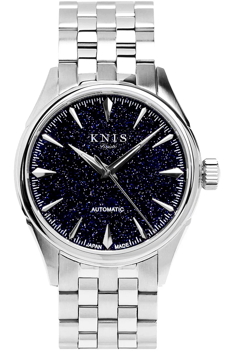 KNIS KNIS Automatic Aventurine Dial Made in Japan Silver KN001-AVSV