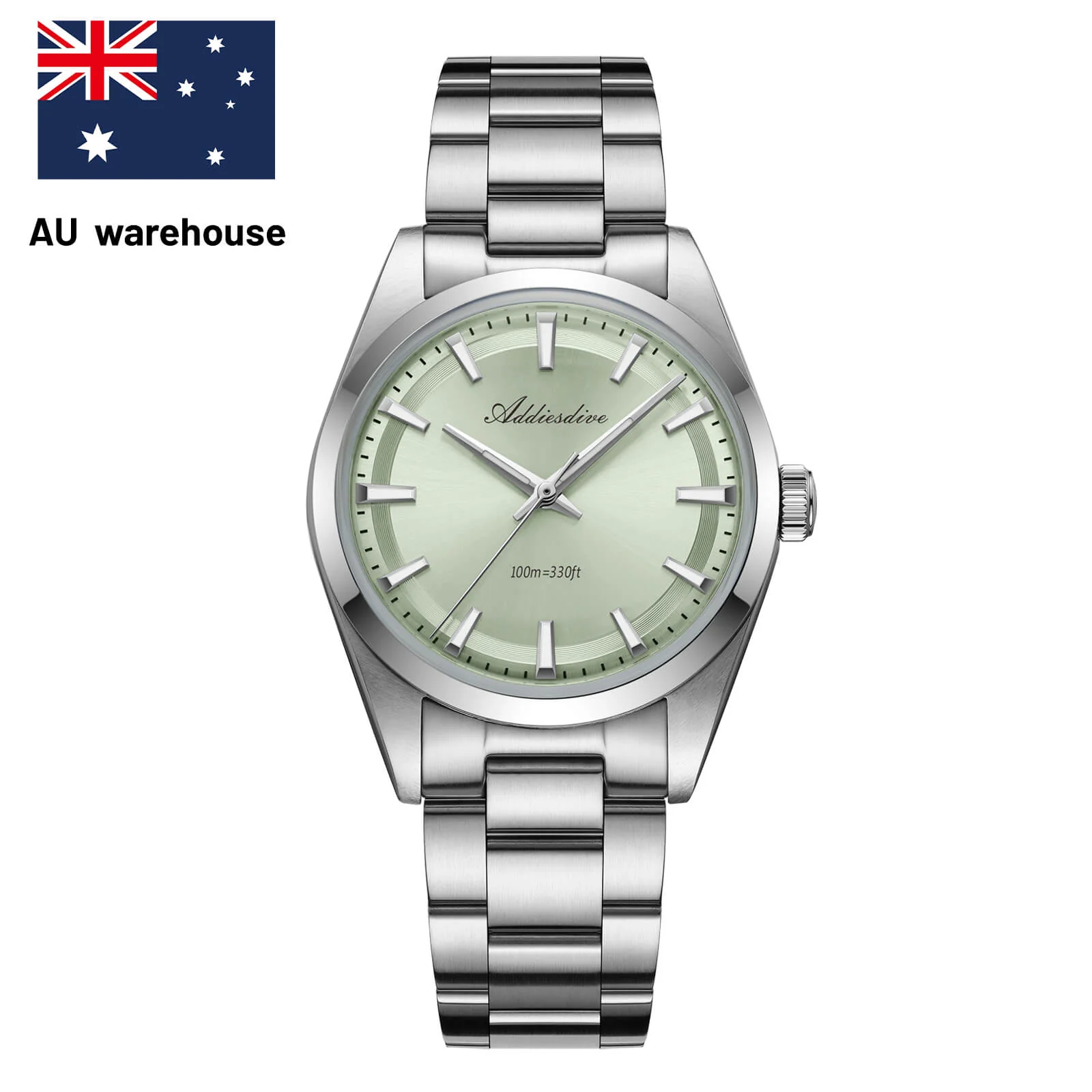 Addiesdive AU Warehouse -ADDIESDIVE 36mm Luxury VH31 Quartz Watch AD2066