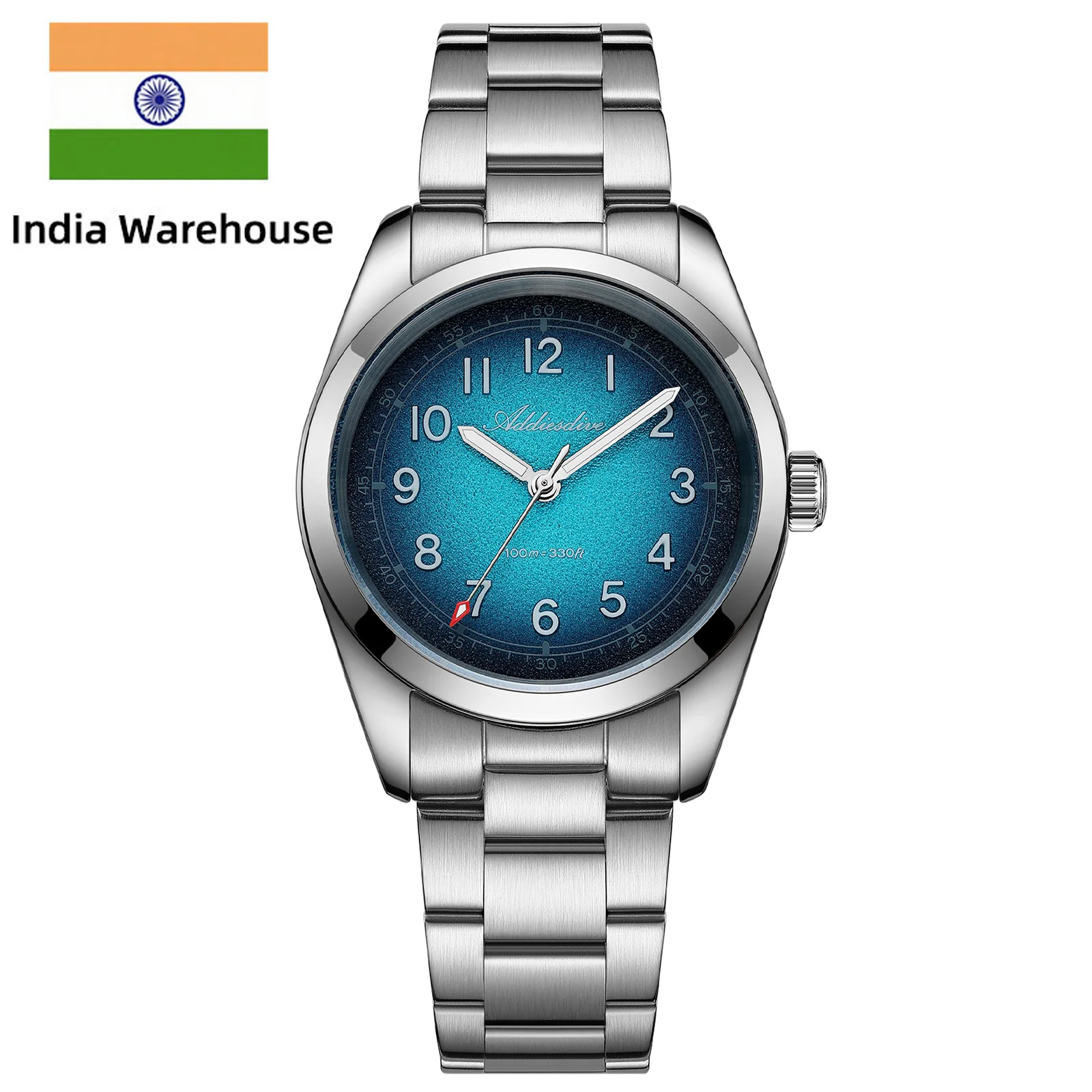 Addiesdive ★India Warehouse★ADDIESDIVE 36mm Luxury Quartz Watch AD2553