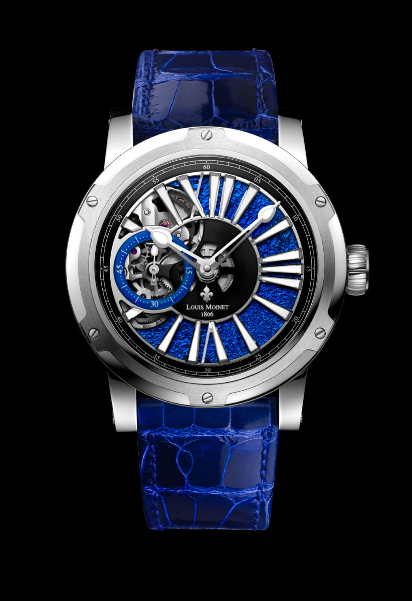 Louis Moinet Metropolis Magic Blue LM-45.10.20
