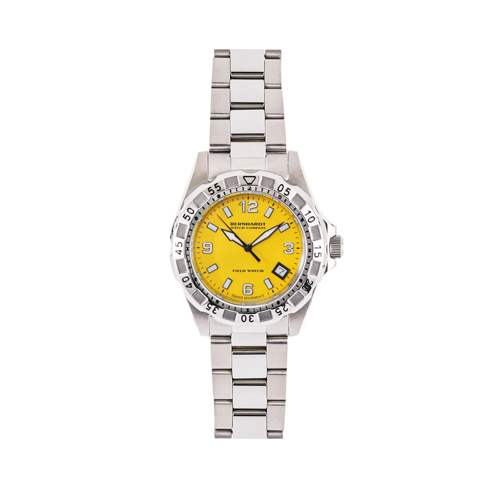 Bernhardt Watch Company Field Diver - Yellow/Steel