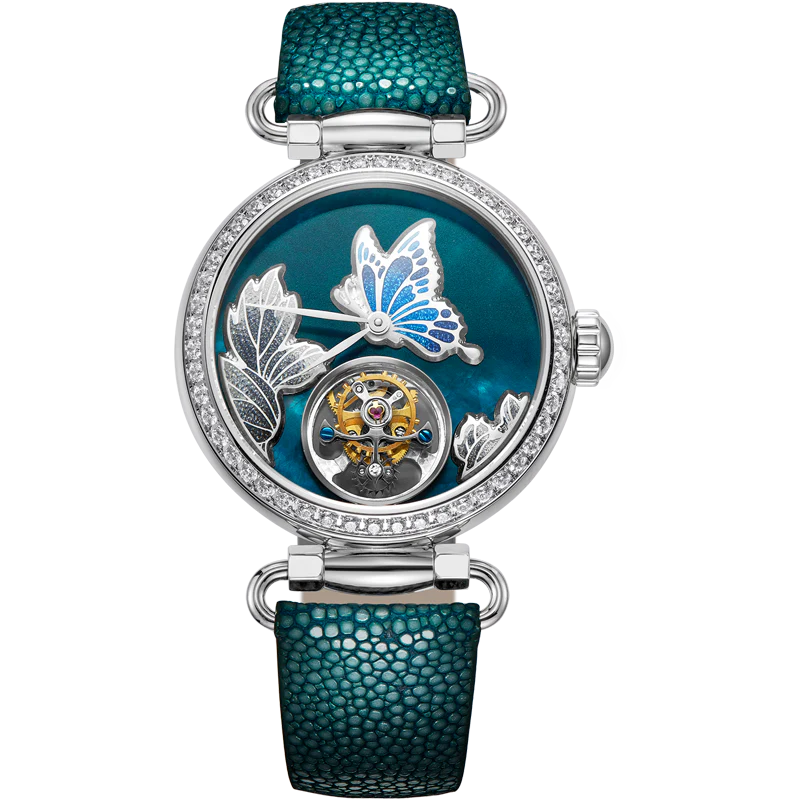 Sea-Gull Artisan ICH Series Butterfly Dial Lady's Tourbillon 39mm