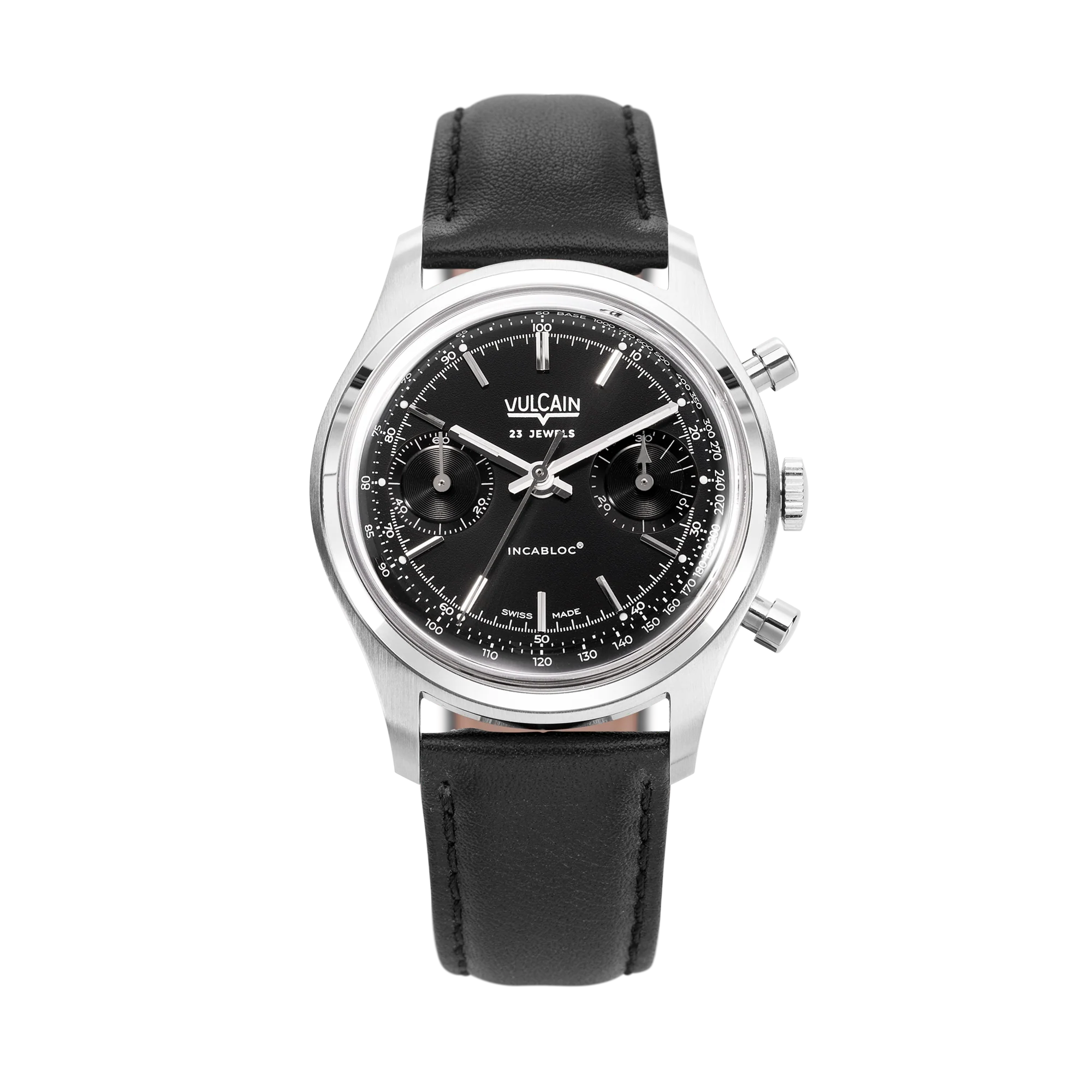 Vulcain Chronograph 70's - Black