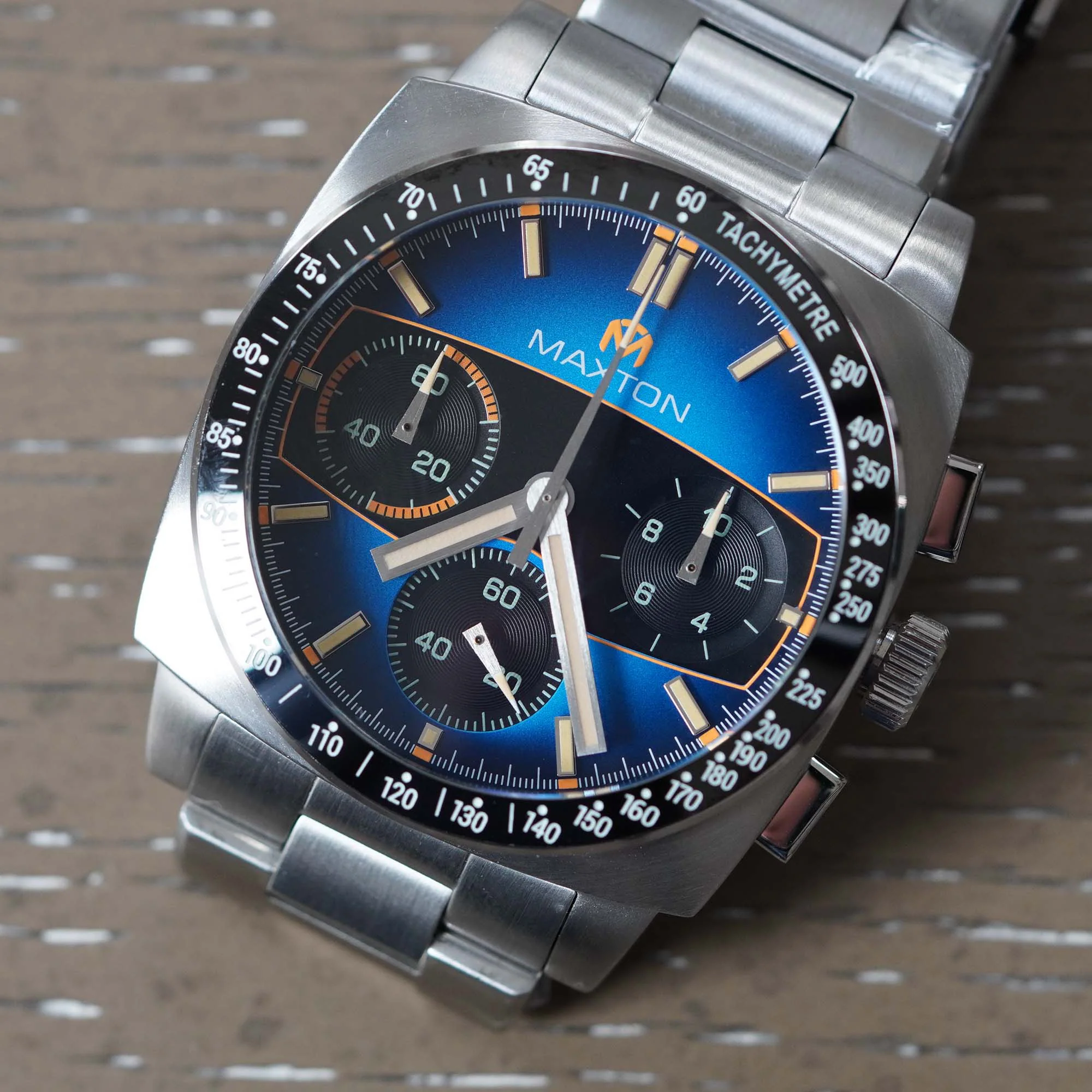 McDowell Time Maxton V2 Men's Watch - Blue Dial