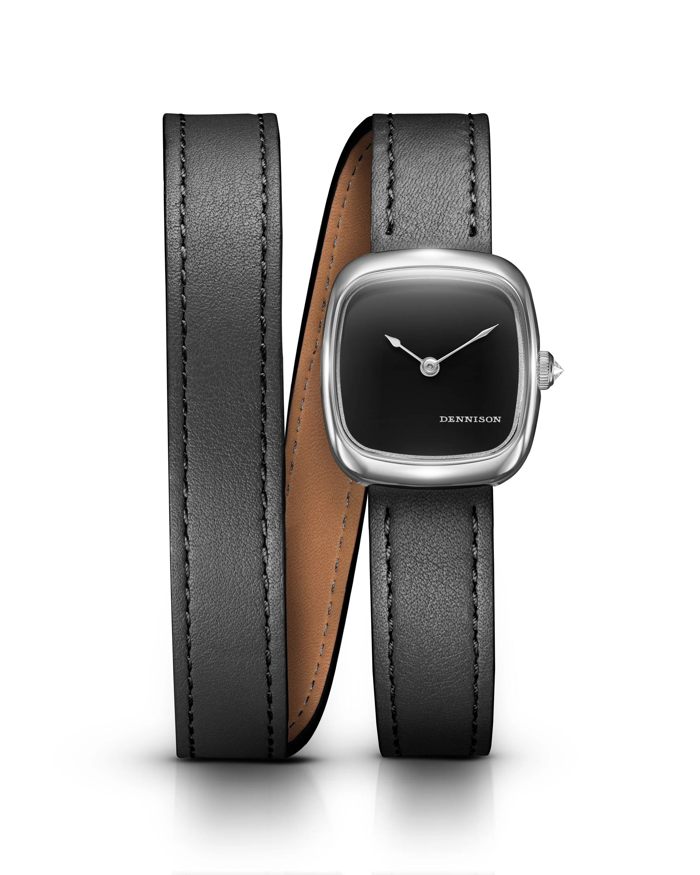 Dennison Mini Black Onyx In Steel