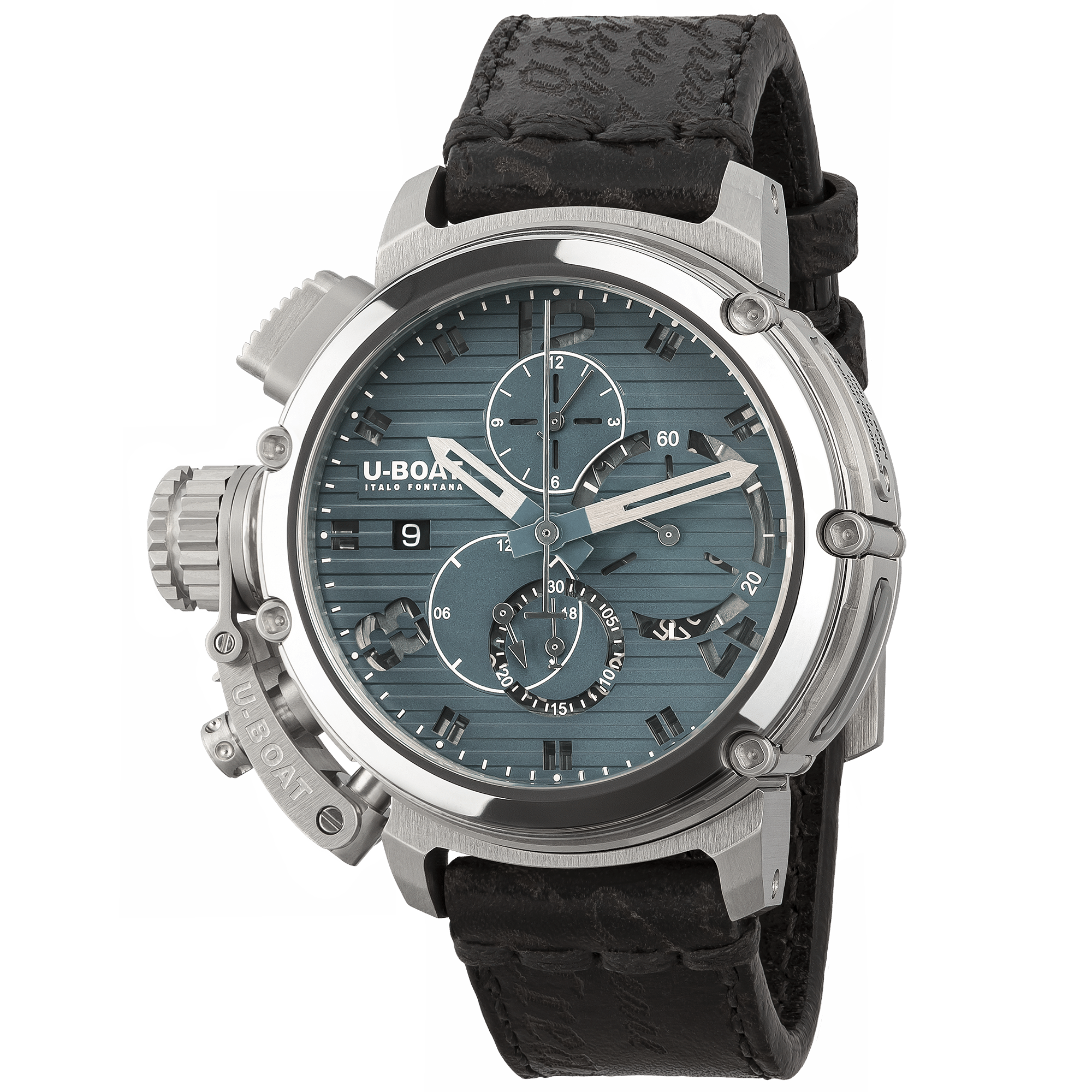 U-Boat CHIMERA 46MM CHRONO SS BLU