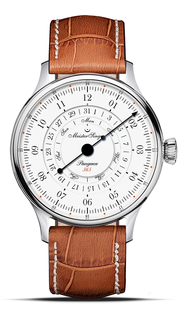 MeisterSinger Pangaea Day Date 365 – Weiß