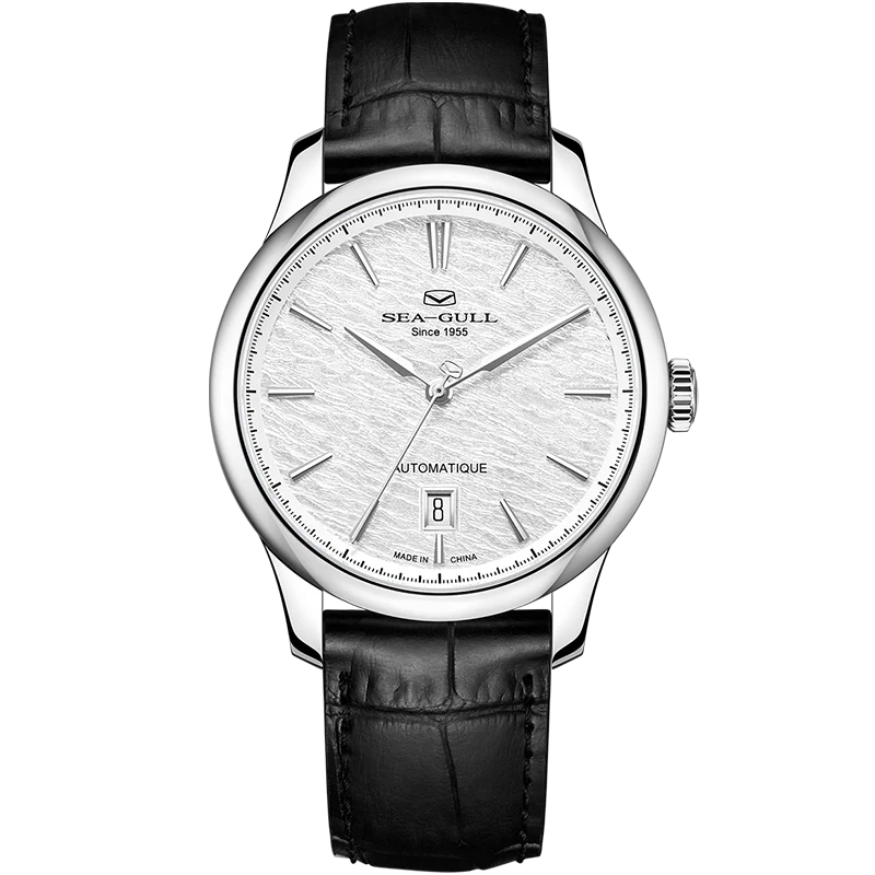 Sea-Gull Extraordinary Series Snowflake Dial Ultra-thin Dress Watch 40mm