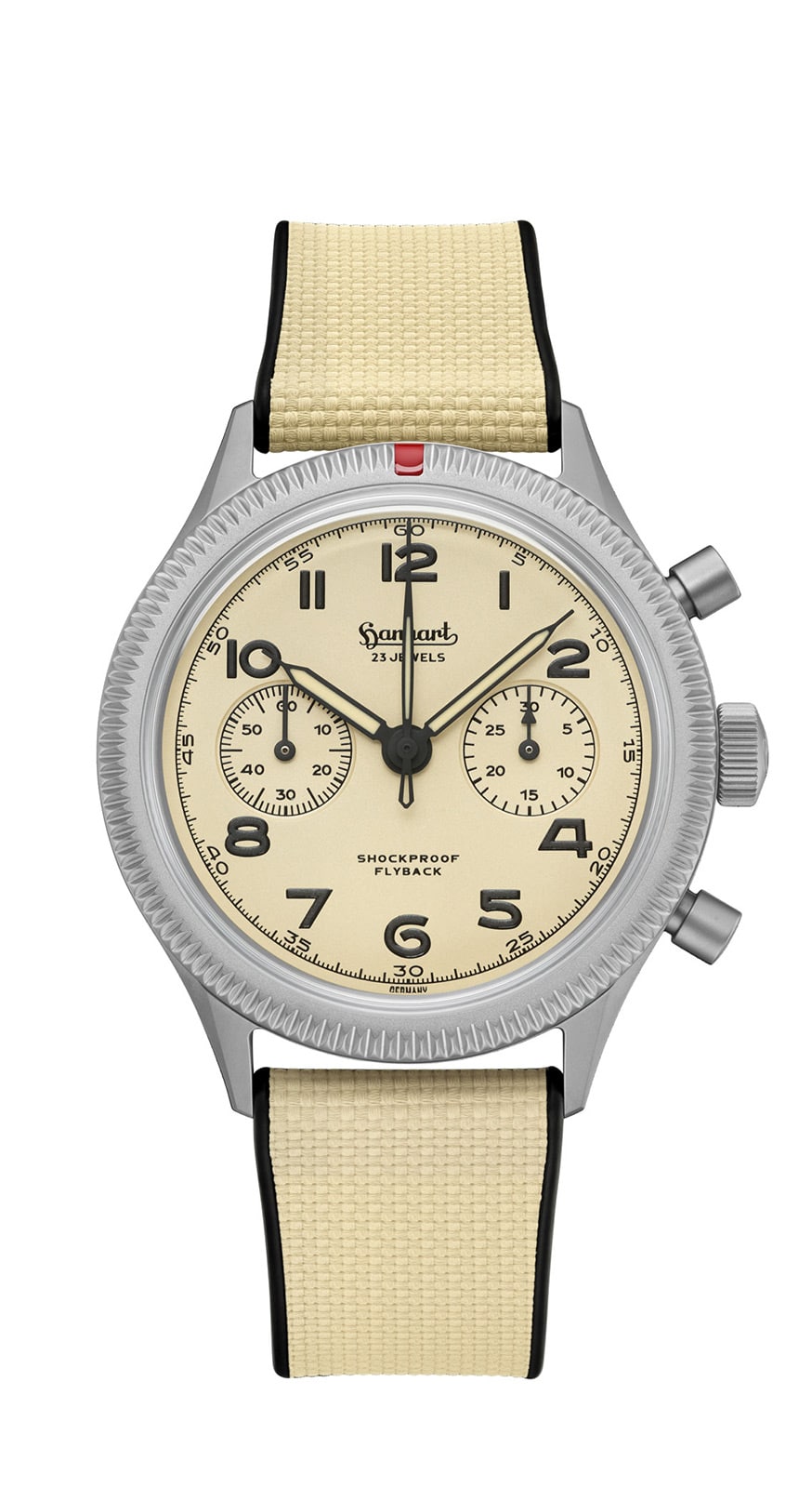 Hanhart 417 TI Desert Pilot, 42 mm