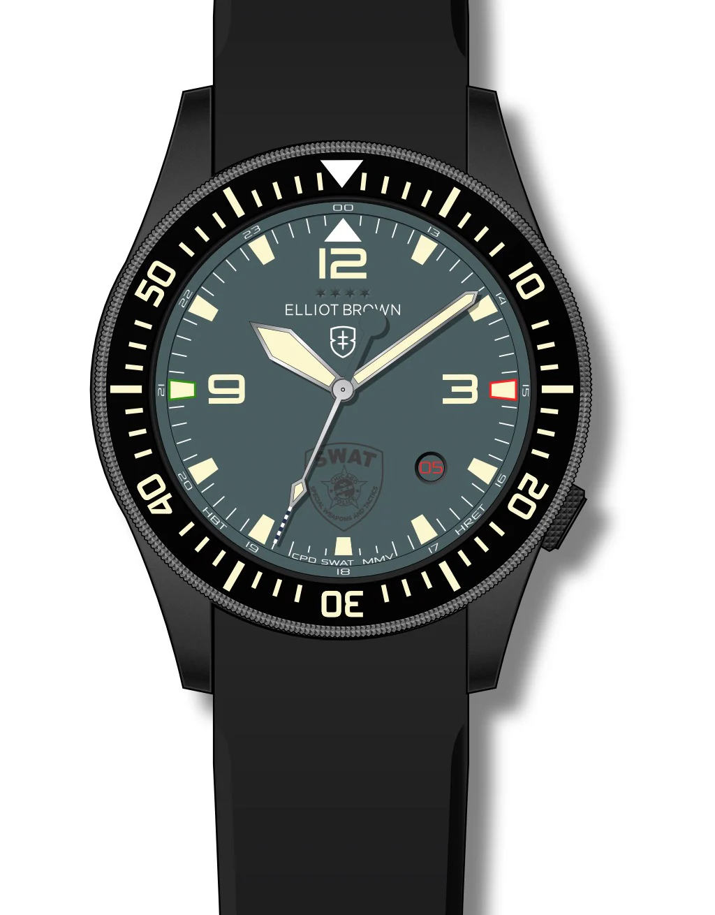 Elliot Brown Chicago SWAT Holton quartz