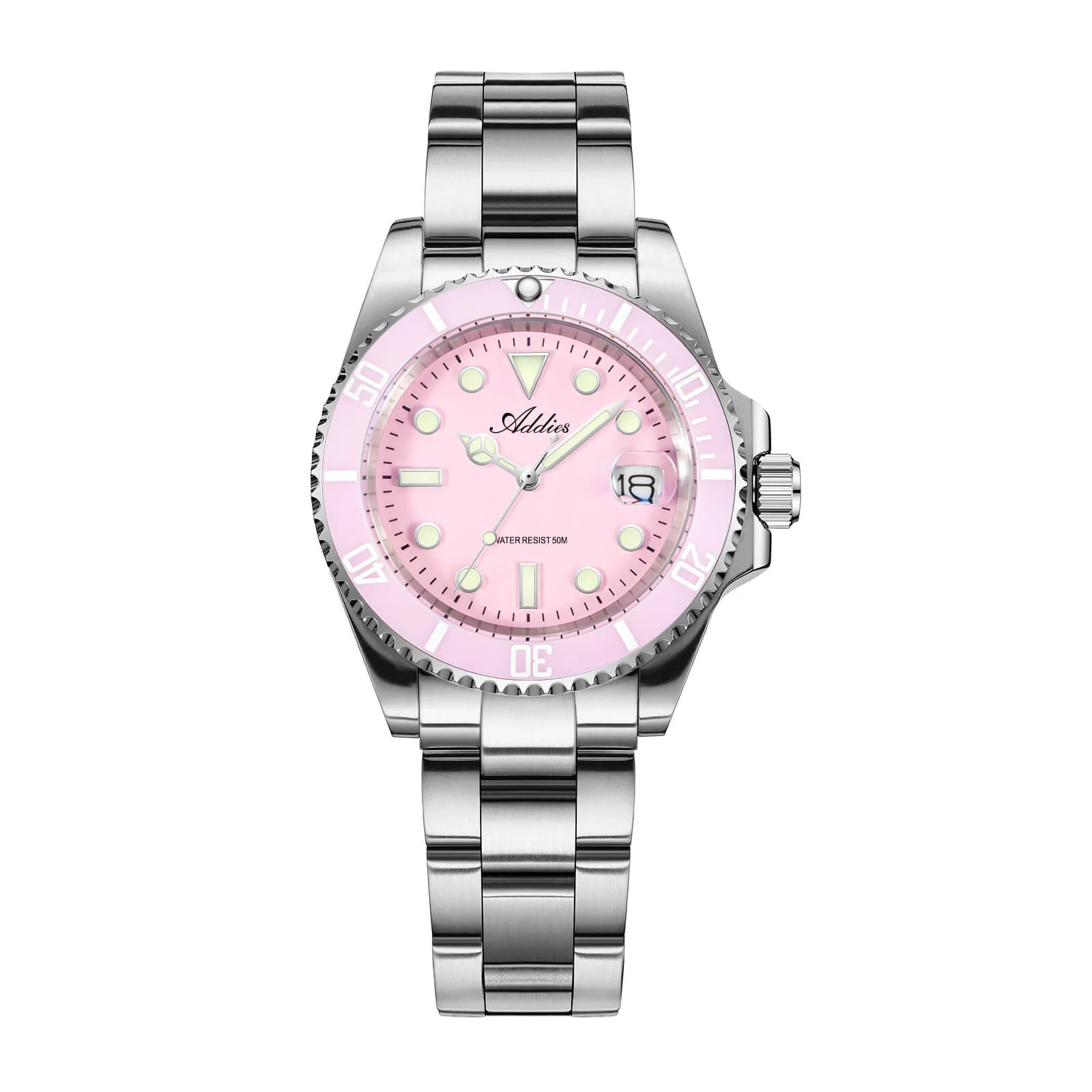 Addiesdive Addies Luxury Stainless Steel Quartz Watch AW25902