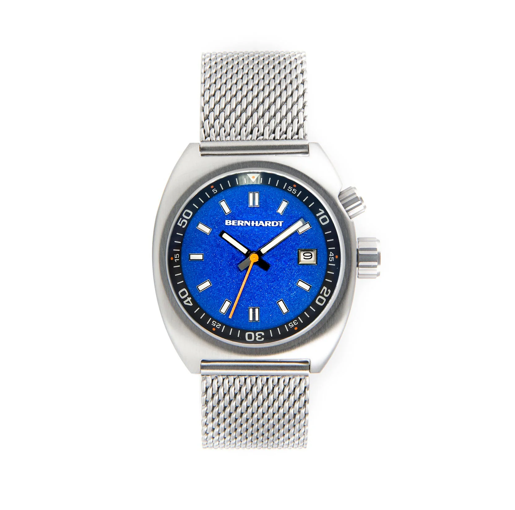 Bernhardt Watch Company Binnacle Timer - Regent Blue (in-house painted and printed dial)