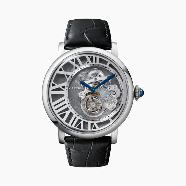 Cartier Часы Rotonde de Cartier, парящий турбийон, дугообразный циферблат