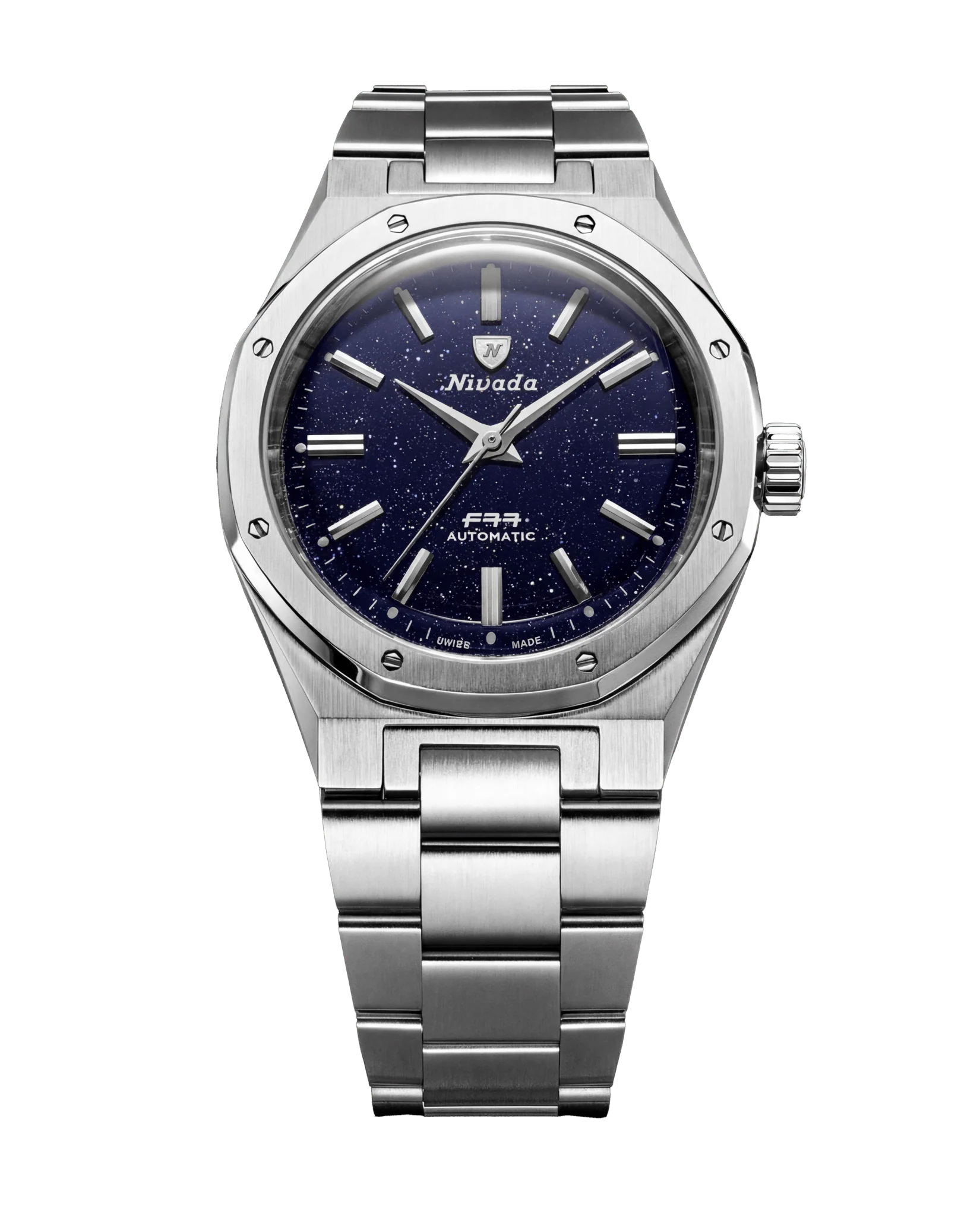 Nivada Grenchen F77 SST DARK BLUE AVENTURINE MK2 - 38MM
