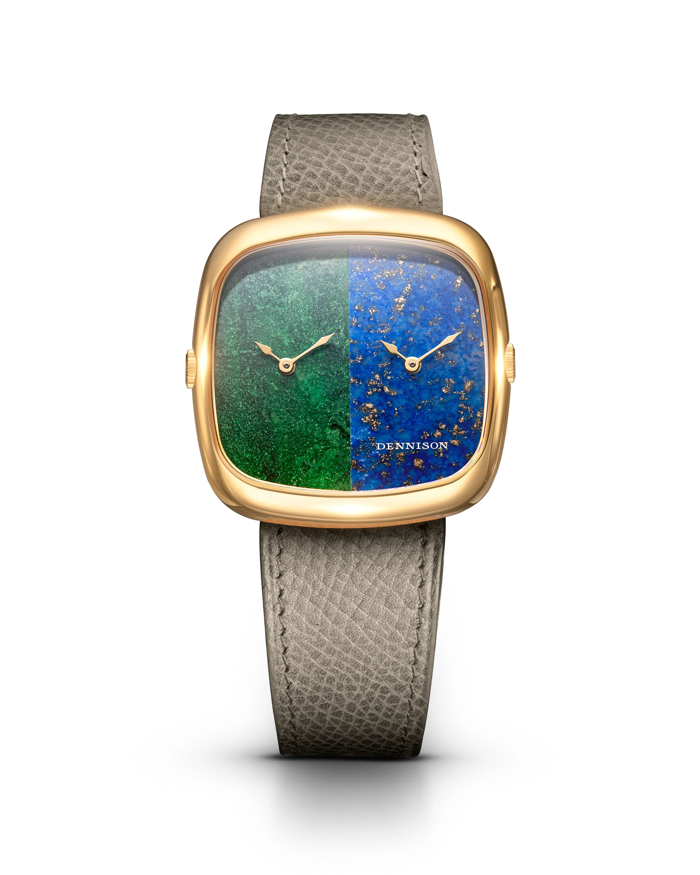 Dennison Bloodstone & Lapis In Gold
