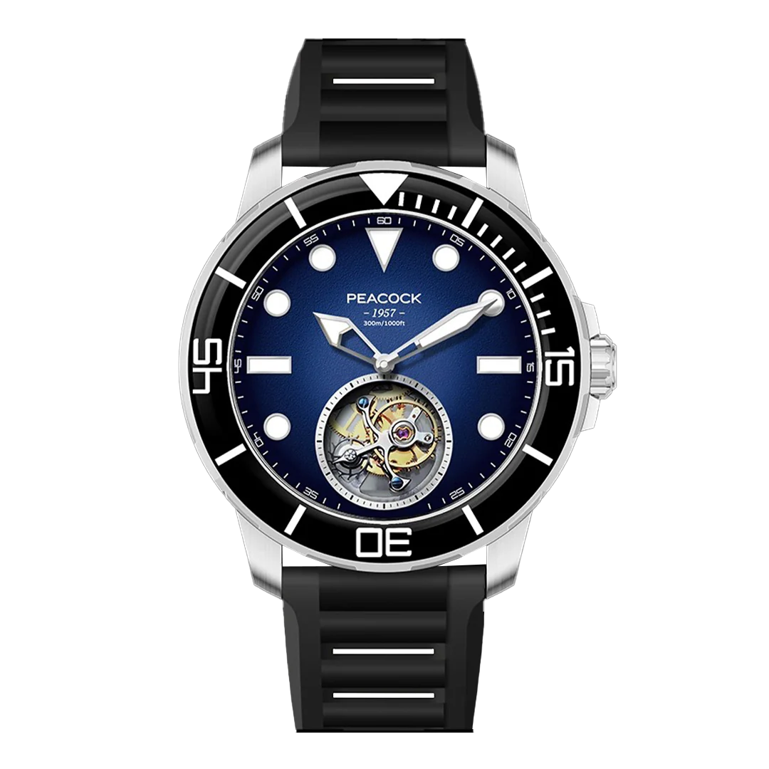 Peacock Peacock Ocean Wing Tourbillon Watch Diver 300M