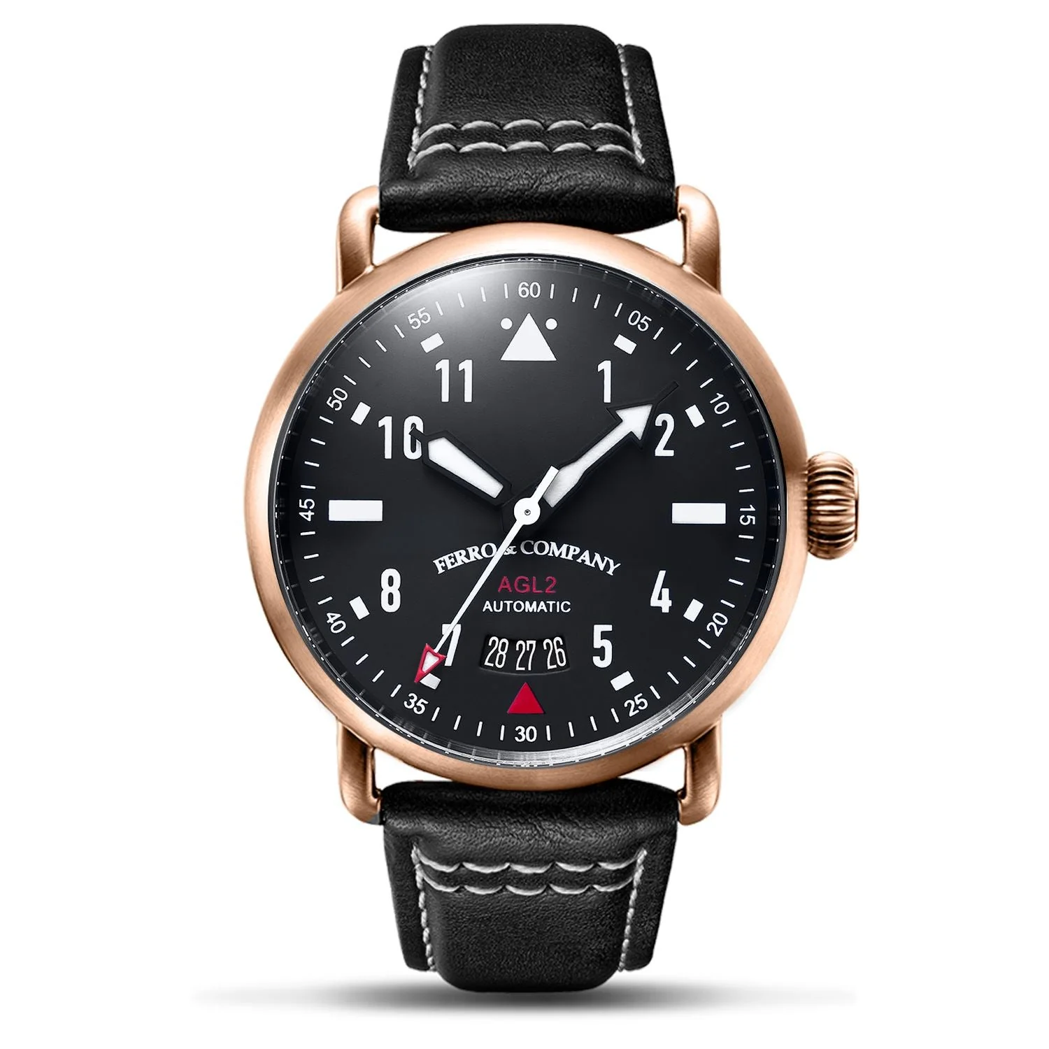 Ferro & Co AGL 2 Automatic Black / Rose Gold
