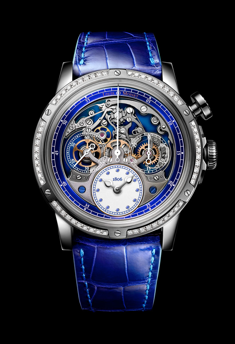 Louis Moinet Memoris Diamonds LM-79.2D.80