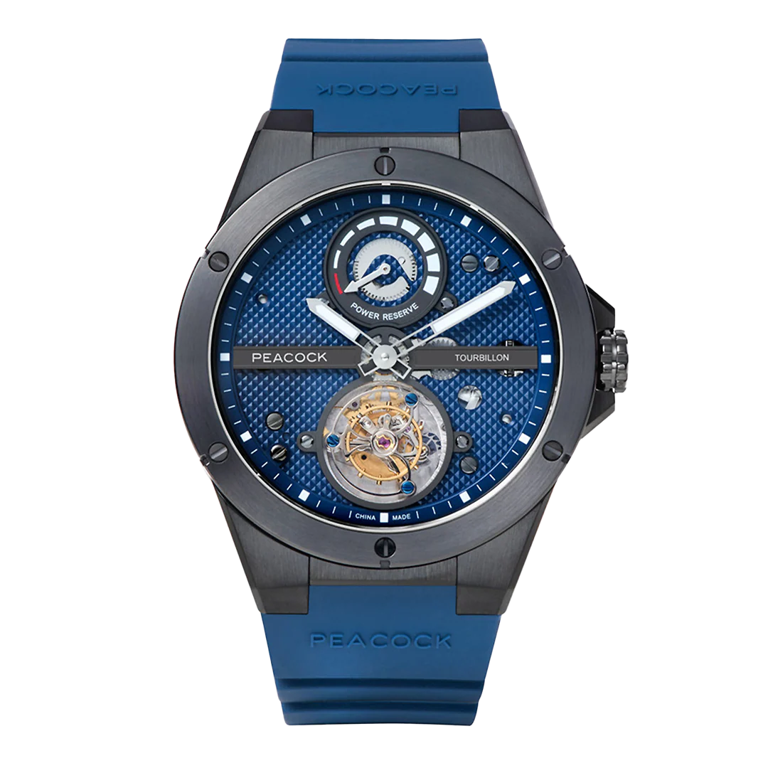 Peacock Peacock Climber Center Axis Tourbillon Watch