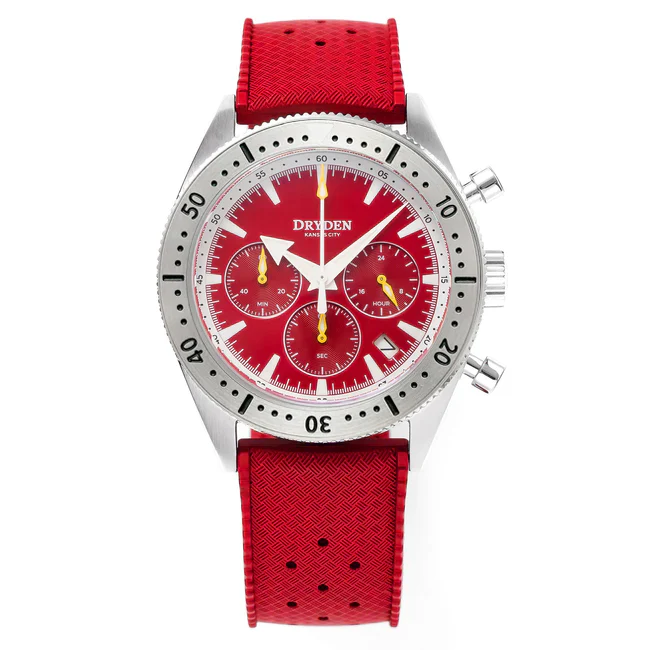 Dryden Watch Company Dryden Chrono Diver Kansas City Hometown Series Watch