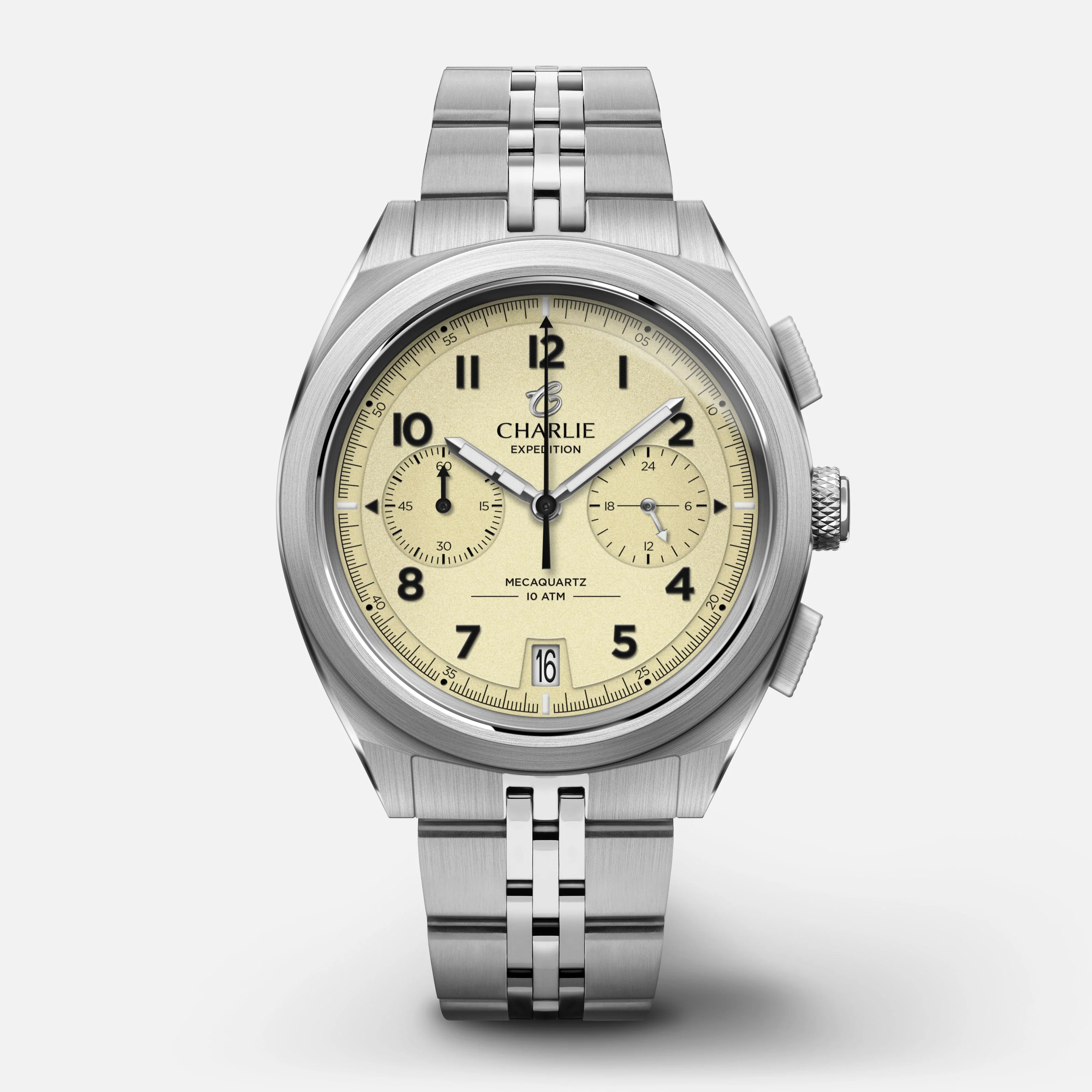 Charlie Paris GR - Chronographe - Beige