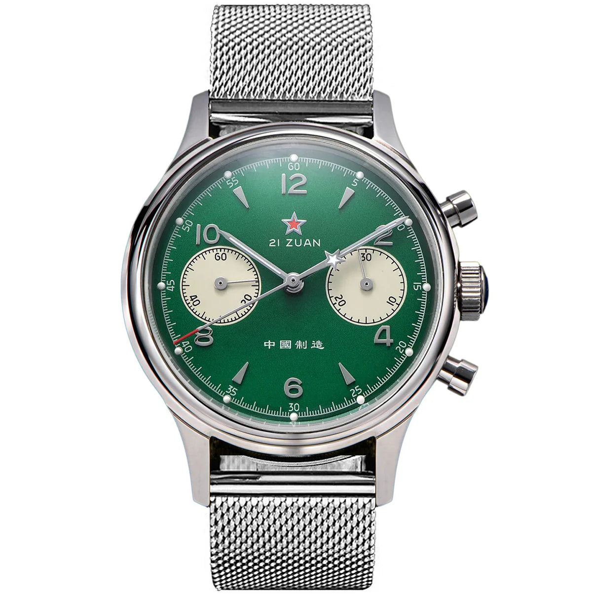 Sugess Seagull Movement Watch SU1963GM 1963 38mm Green Dial