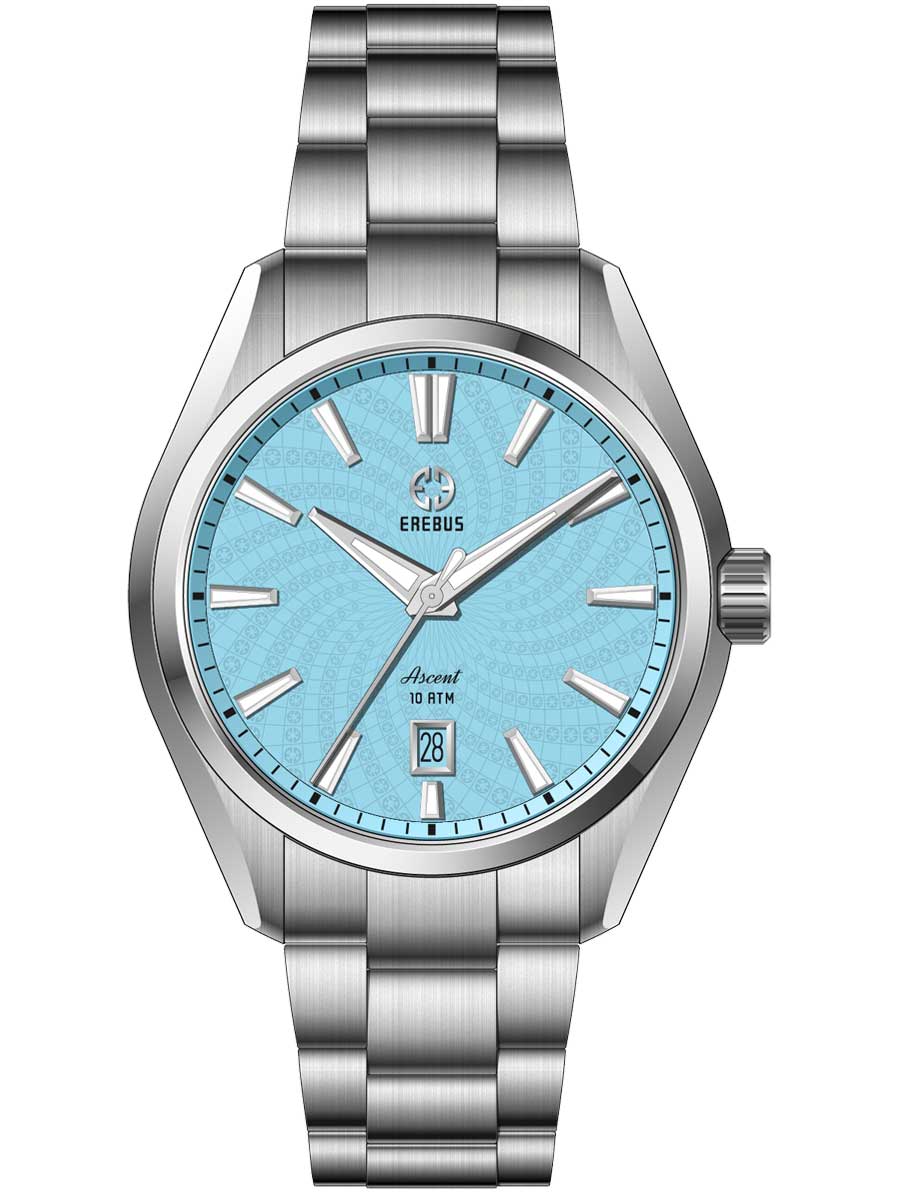 Erebus Watches ASCENT 41 Sky Blue Helix