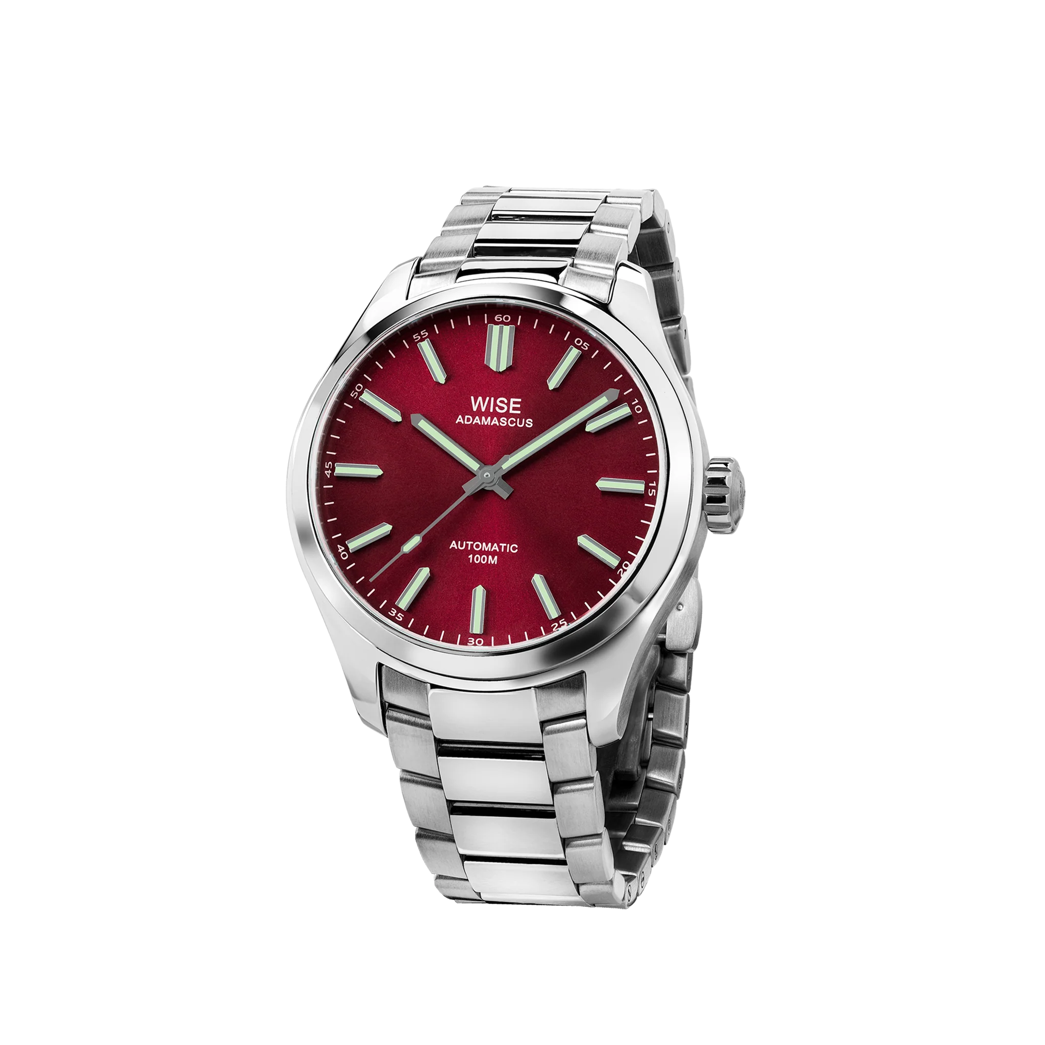 WISE ADAMASCUS AD951 Stainless 904L (39, 41 mm.)