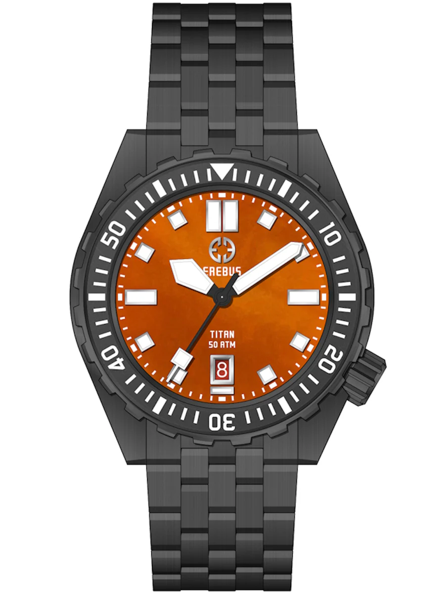 Erebus Watches TITAN Red Agate